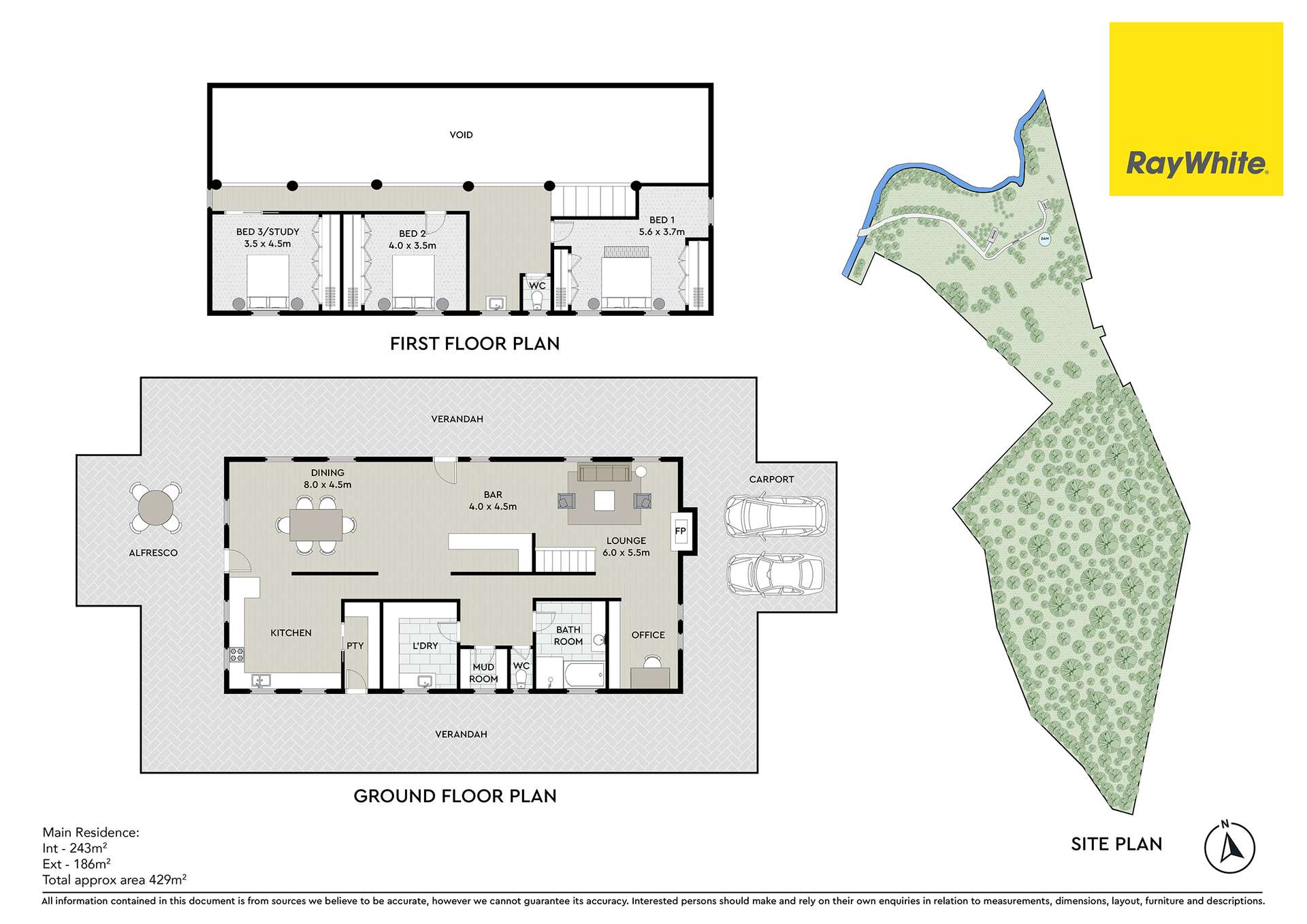 89 Dawson Creek Road, Highvale For Sale by Farmbuy.com - floorplan 1