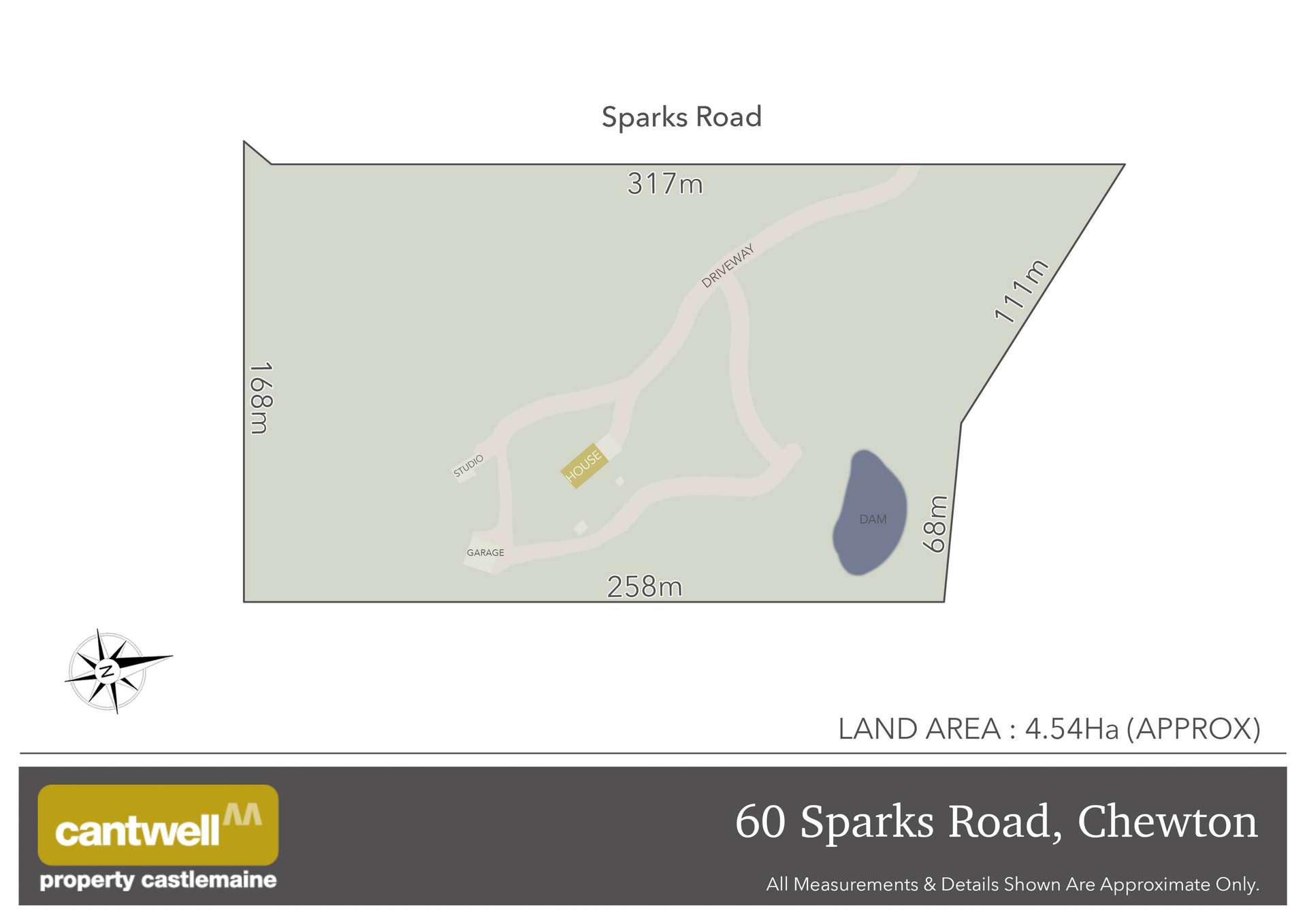 60 Sparks Road, Chewton Bushlands For Sale by Farmbuy.com - floorplan 2