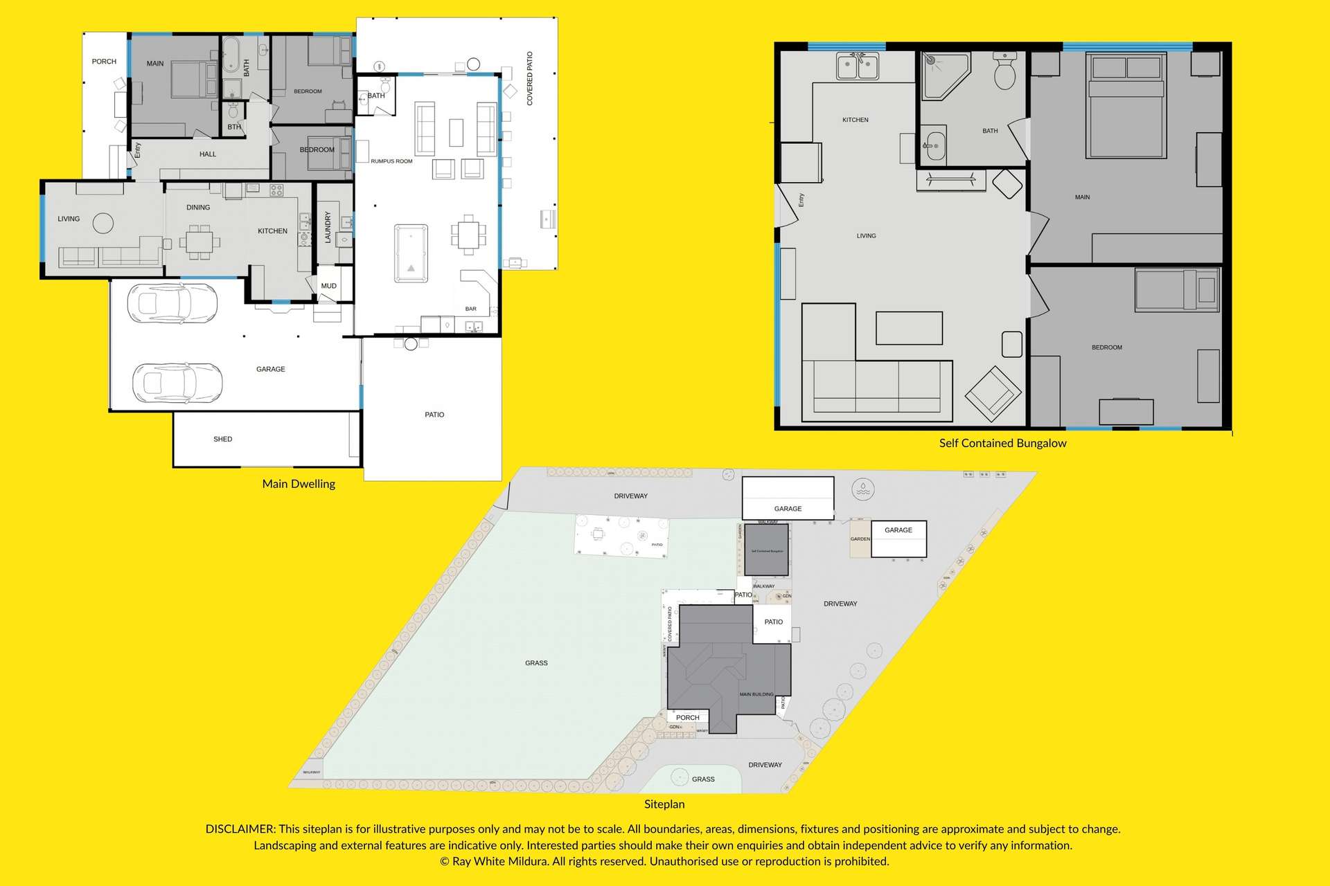 9 Nerrum Avenue, Red Cliffs For Sale by Farmbuy.com - floorplan 1