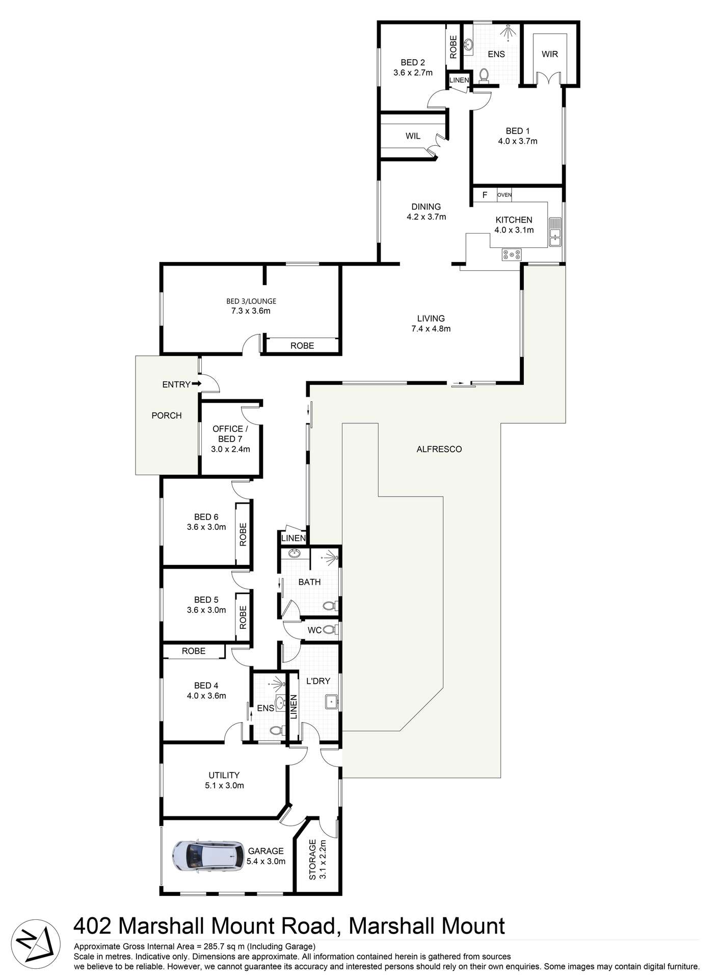 402 Marshall Mount Road, Marshall Mount Auction by Farmbuy.com - floorplan 1