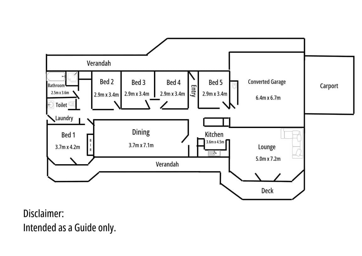 Mogendoura For Sale by Farmbuy.com - floorplan 1