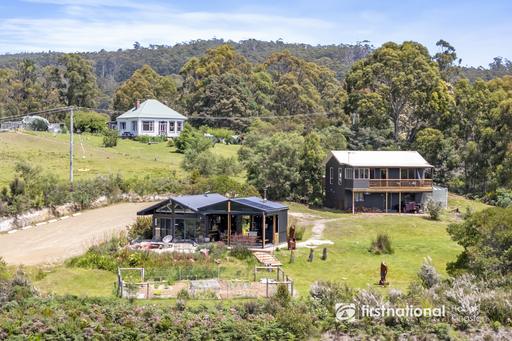 Farm For Sale - TAS - South Bruny - 7150 - A Different Pace of Life! Historic Homestead on 18 Acres with Guest Accommodation & Boutique Hospitality Potential! 