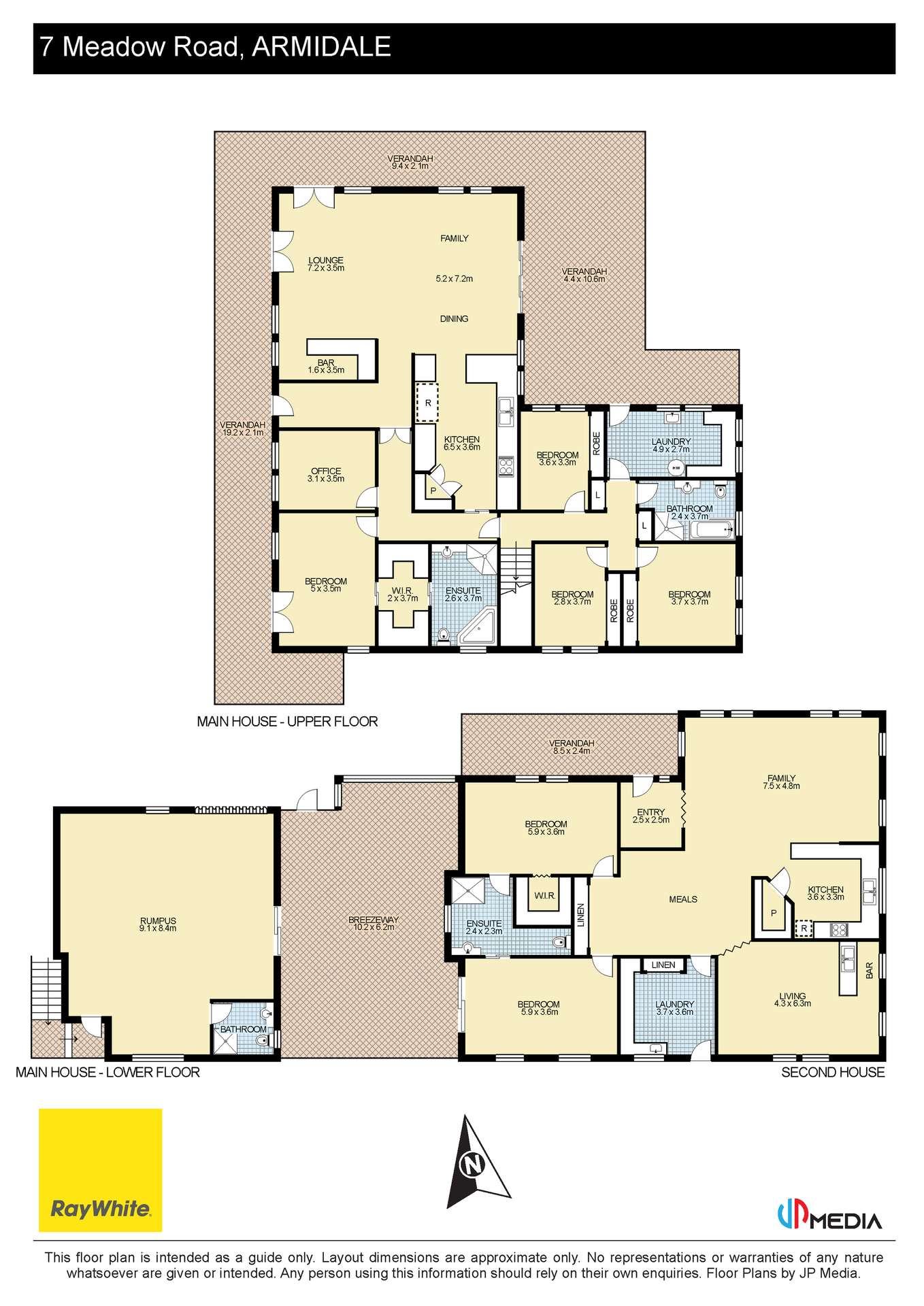 7 Meadow Road, Armidale Auction by Farmbuy.com - floorplan 1