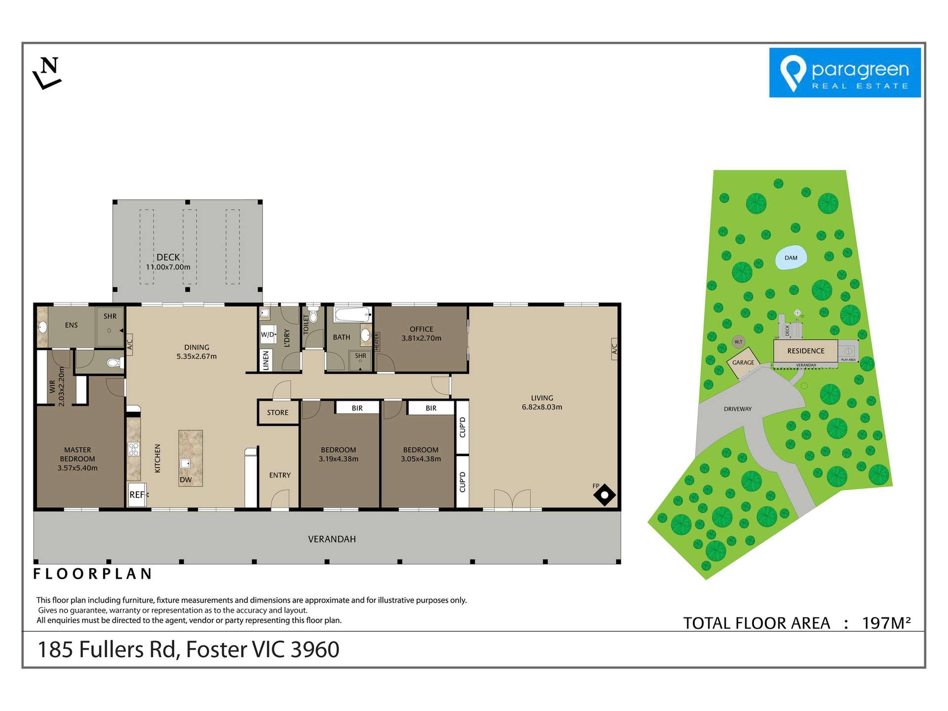 185 Fullers Road, Foster For Sale by Farmbuy.com - floorplan 1