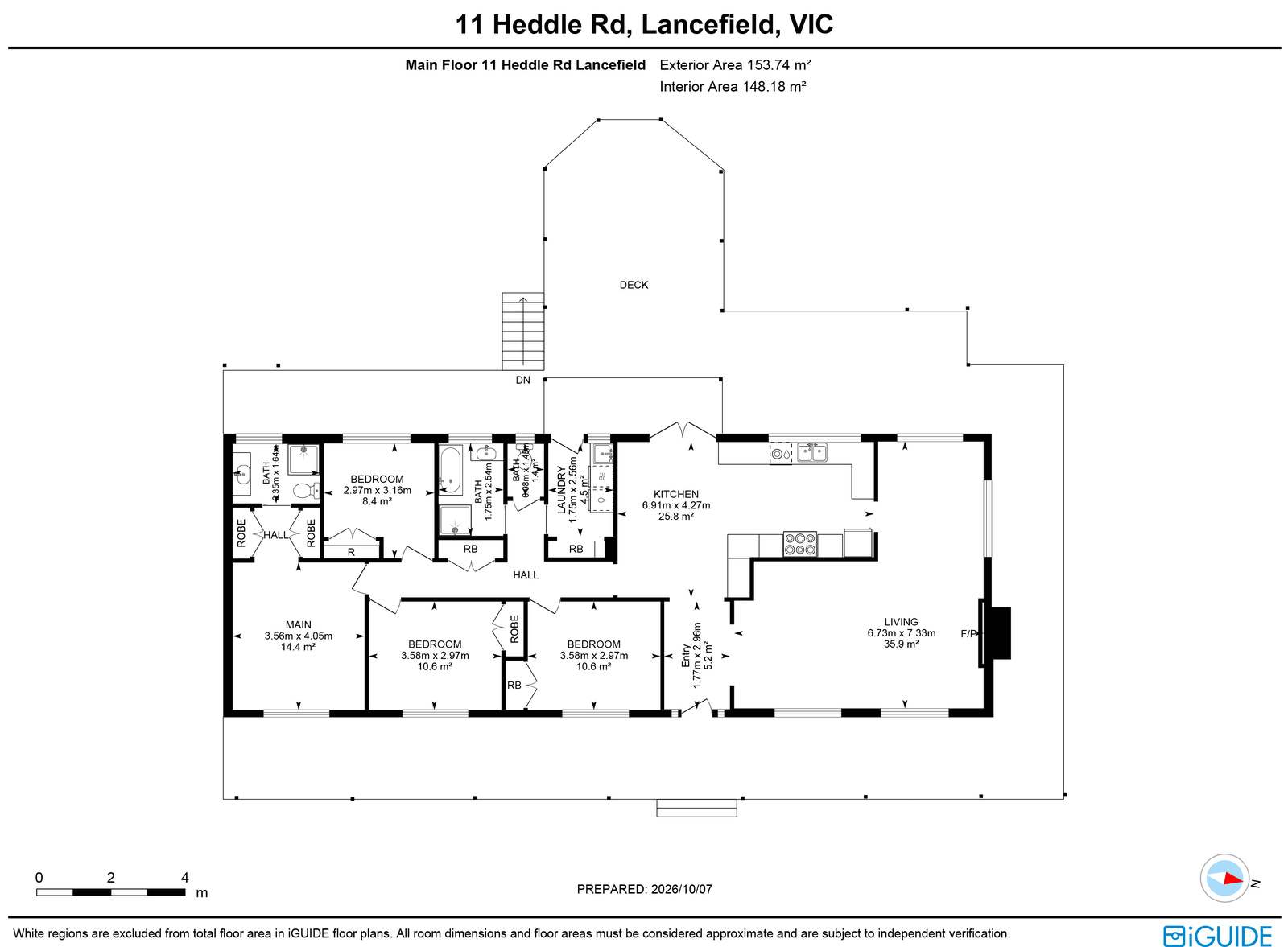 11 Heddle Road, Lancefield For Sale by Farmbuy.com - floorplan 1