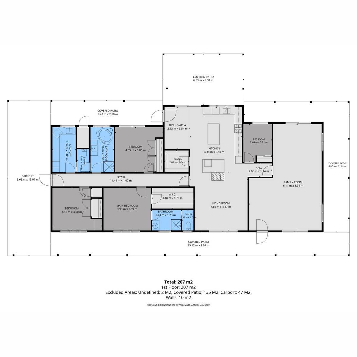 162 Hoults Lane, Moyhu For Sale by Farmbuy.com - floorplan 1