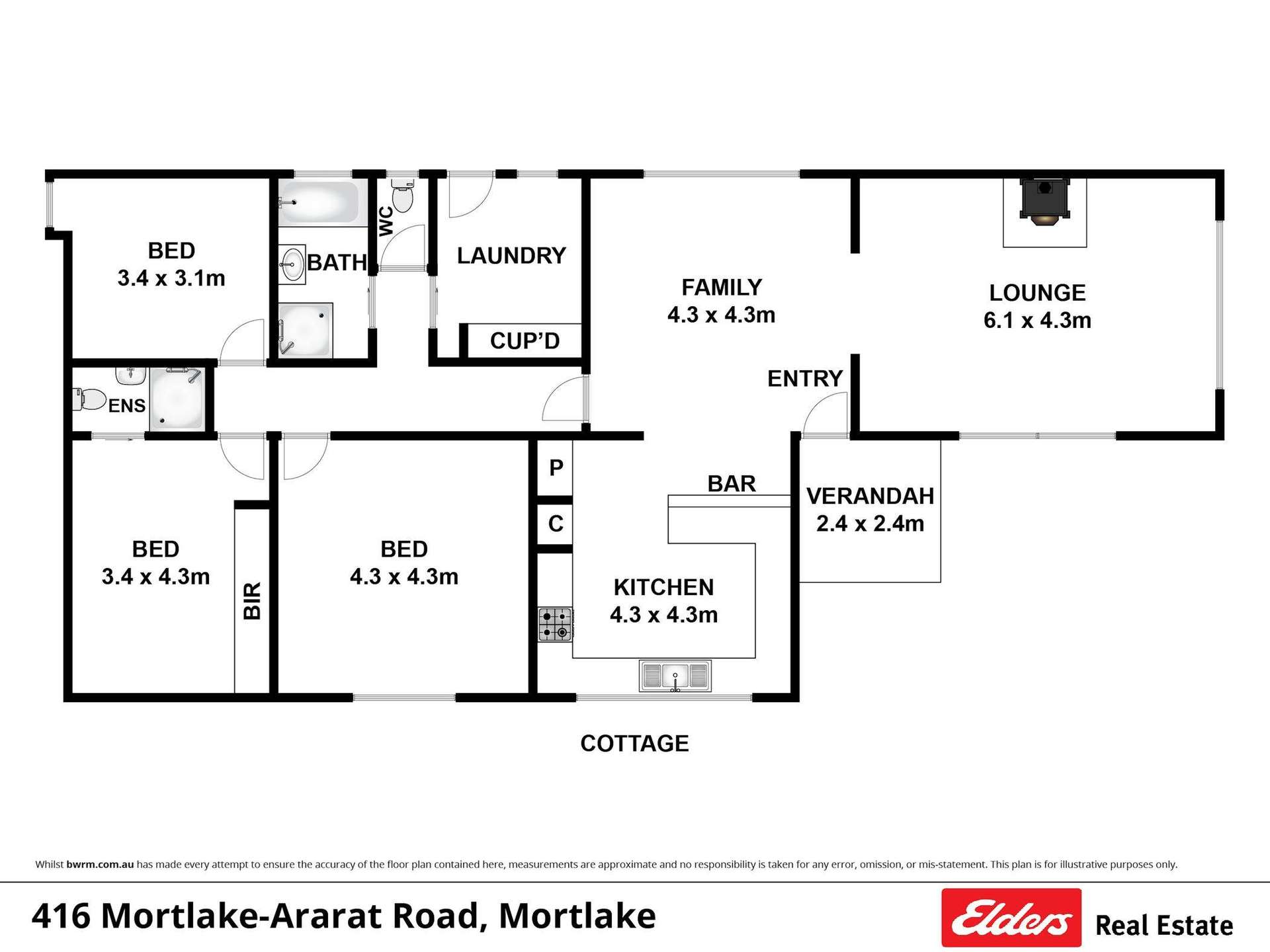 416 Mortlake-Ararat Road, Mortlake For Sale by Farmbuy.com - floorplan 1