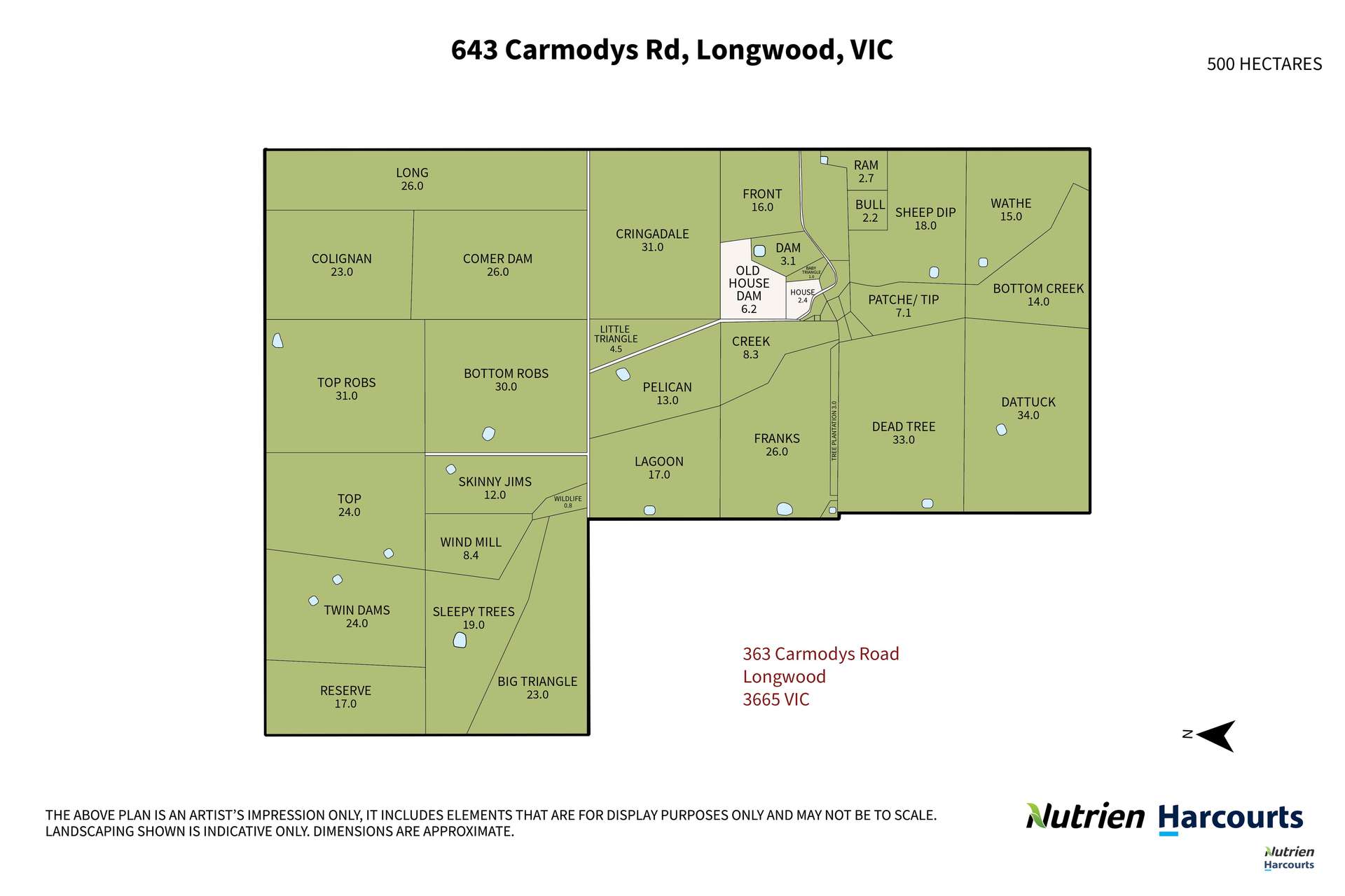 643 Carmodys Road, Longwood Tender by Farmbuy.com - floorplan 2