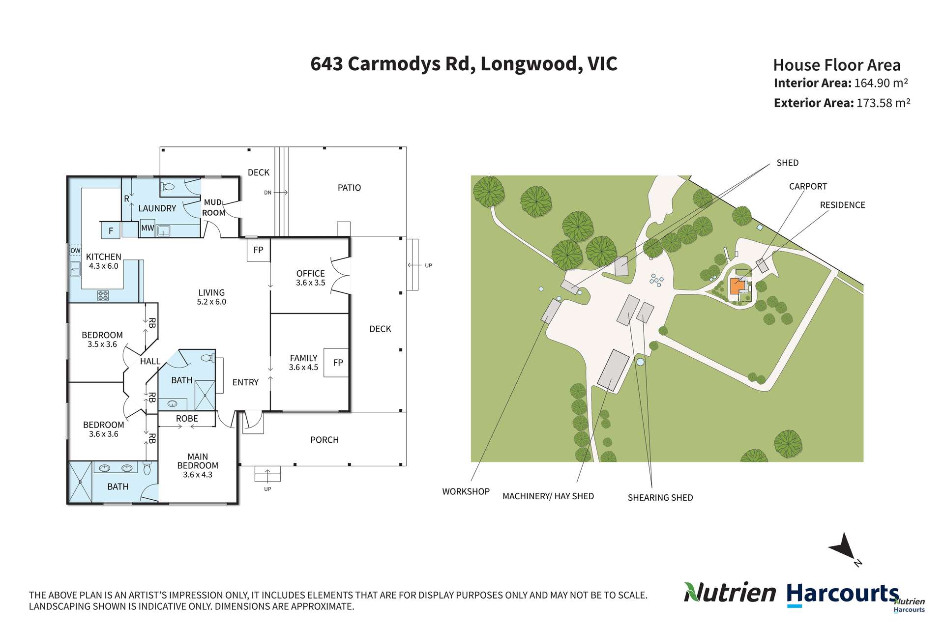 643 Carmodys Road, Longwood Tender by Farmbuy.com - floorplan 1