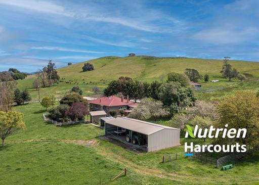 Farm For Sale - VIC - Edi Upper - 3678 - 19 Ha Substantial home on Creek, Shedding. 48 Acres 