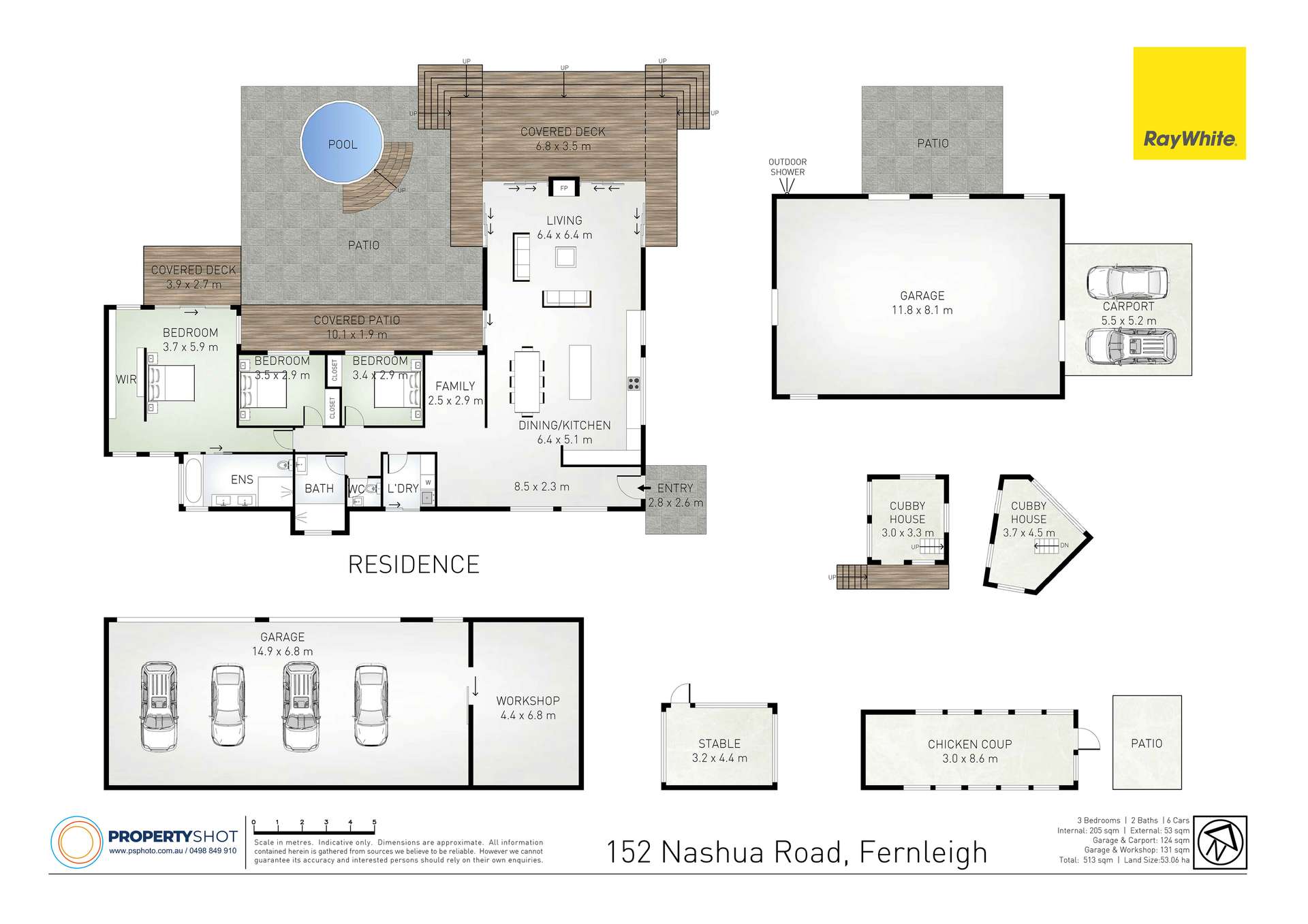 152 Nashua Road, Fernleigh For Sale by Farmbuy.com - floorplan 1