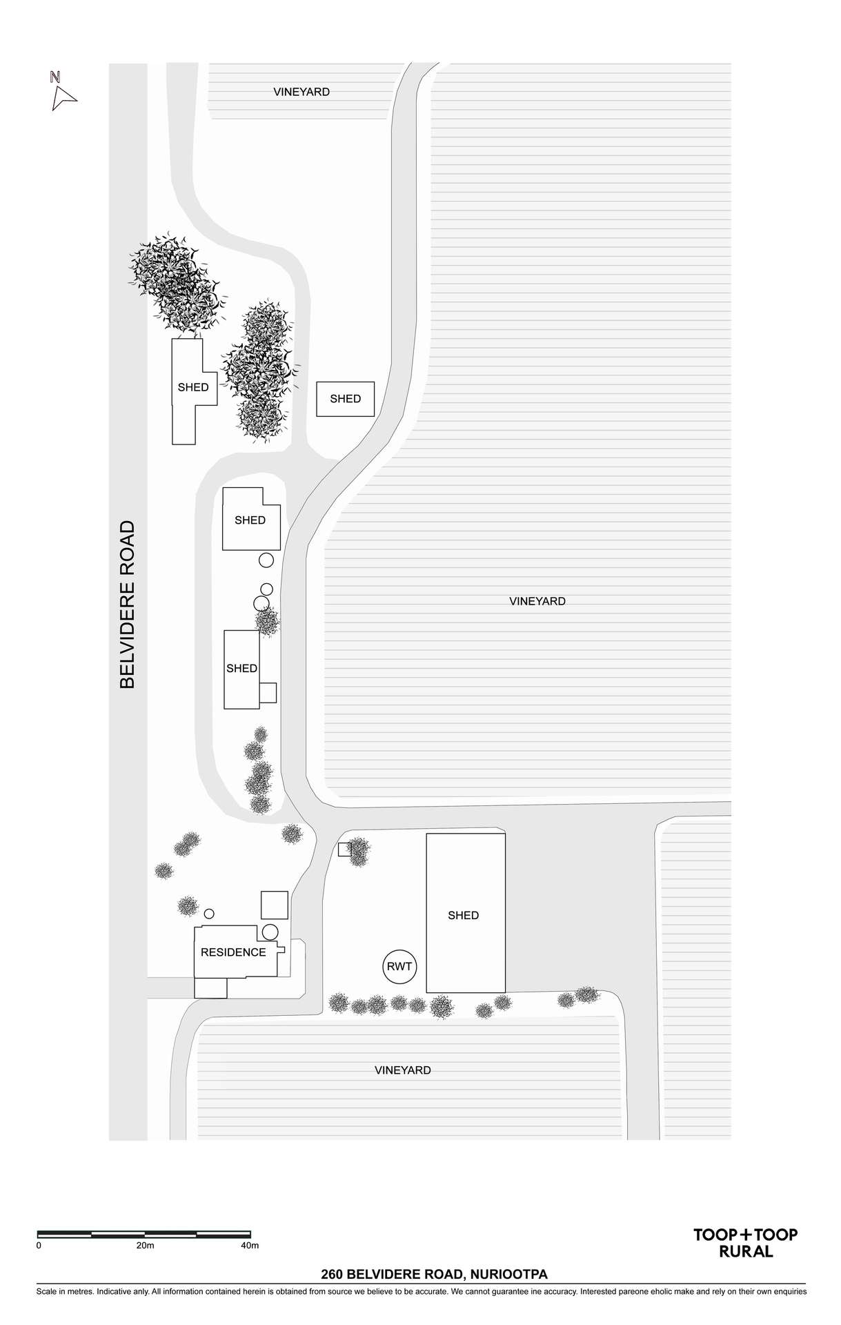 260 Belvidere Road, Nuriootpa For Sale by Farmbuy.com - floorplan 2