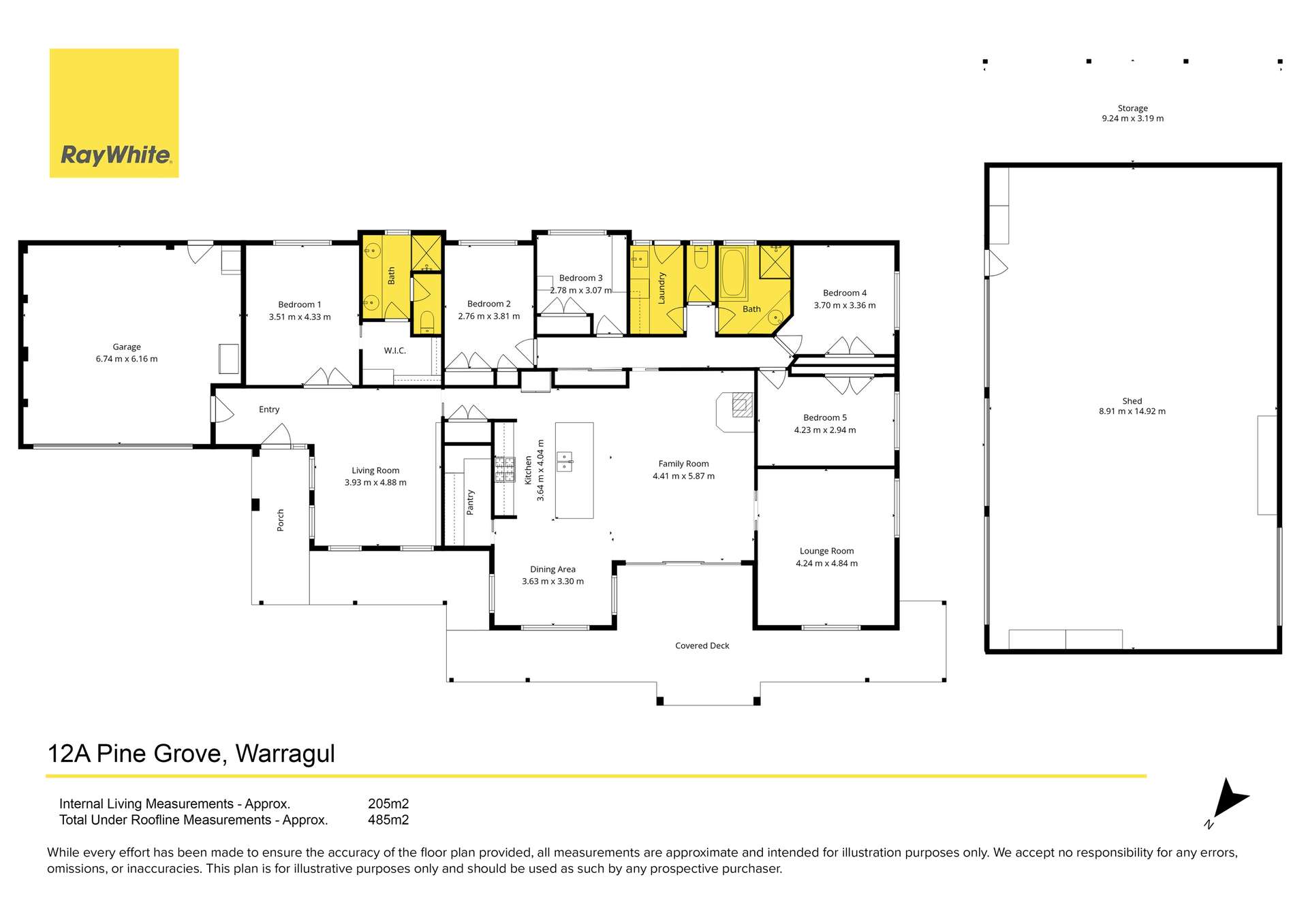 12A Pine Grove, Warragul For Sale by Farmbuy.com - floorplan 1