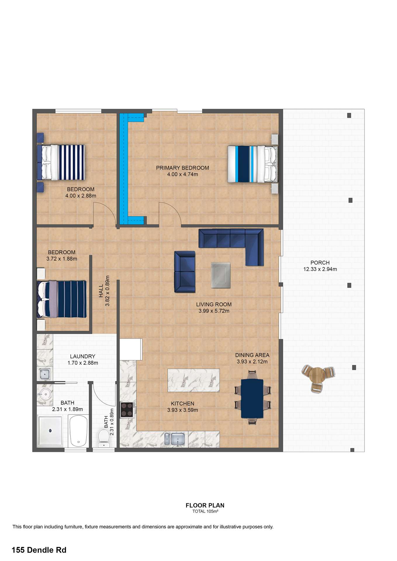 155 Dendles Road, Milman Auction by Farmbuy.com - floorplan 1