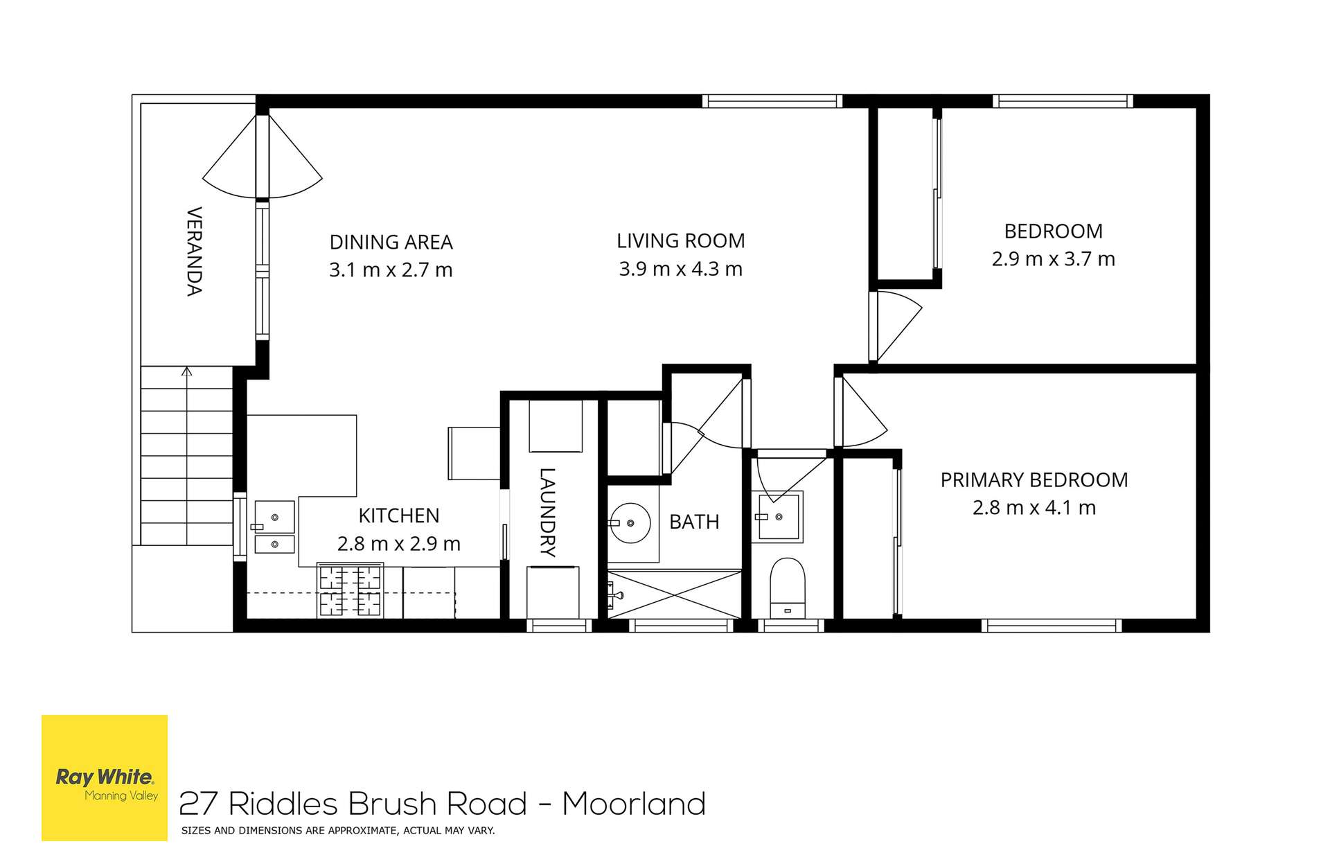 27 Riddles Brush Road, Moorland Auction by Farmbuy.com - floorplan 1