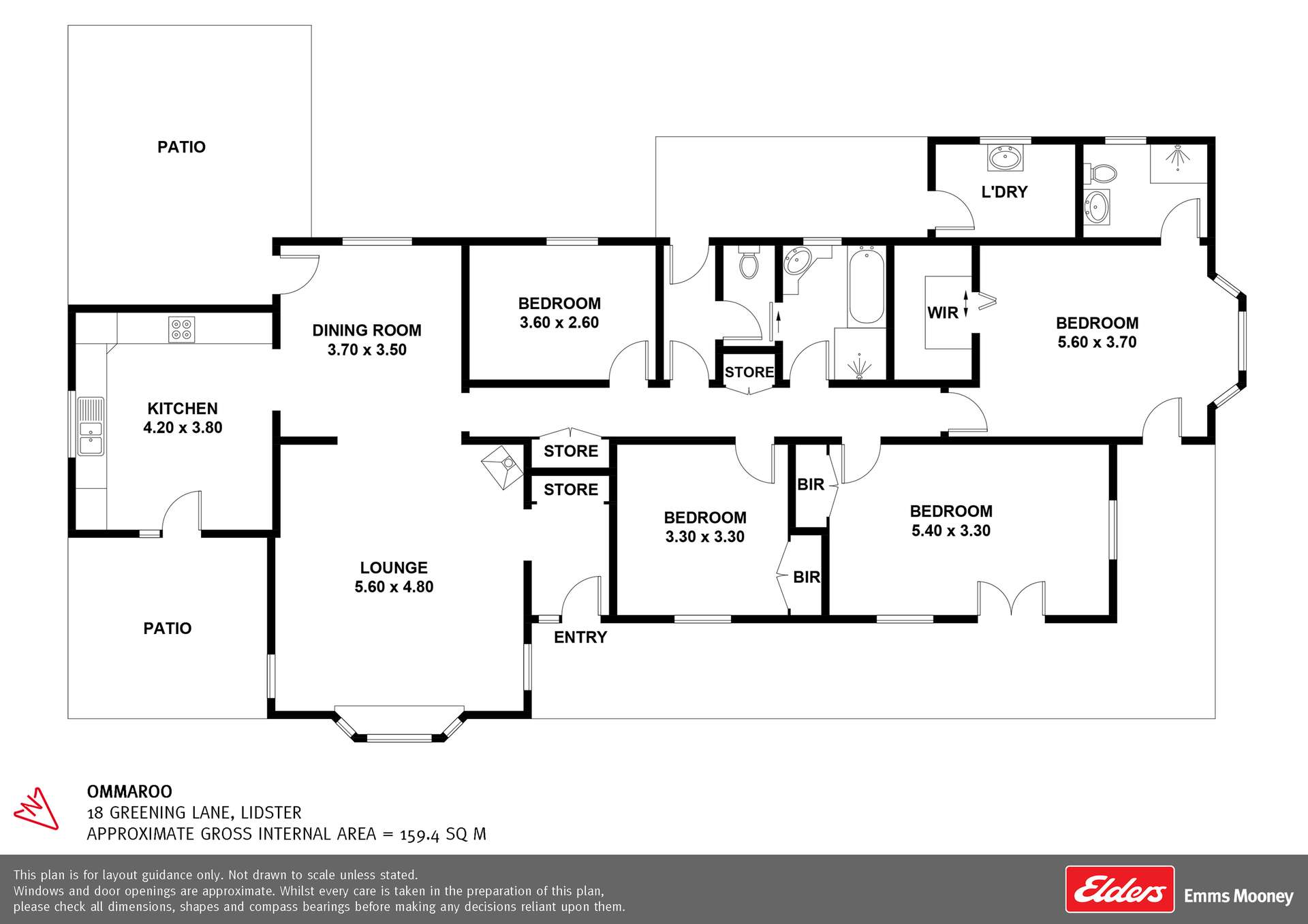 18 Greening Lane Lidster Via, Orange Auction by Farmbuy.com - floorplan 1