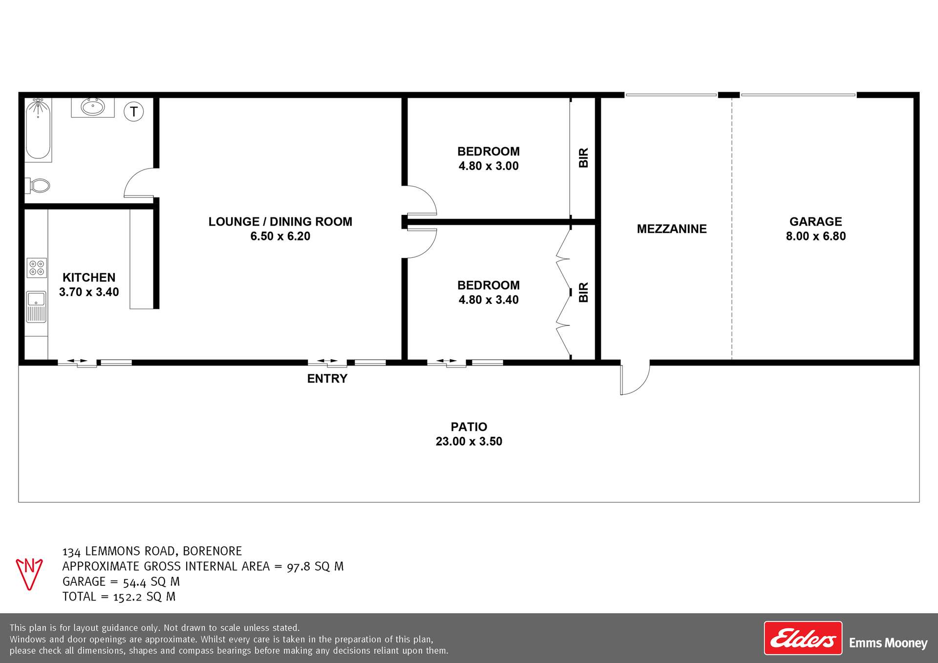 134 Lemmons Road Borenore Via, Orange Auction by Farmbuy.com - floorplan 1
