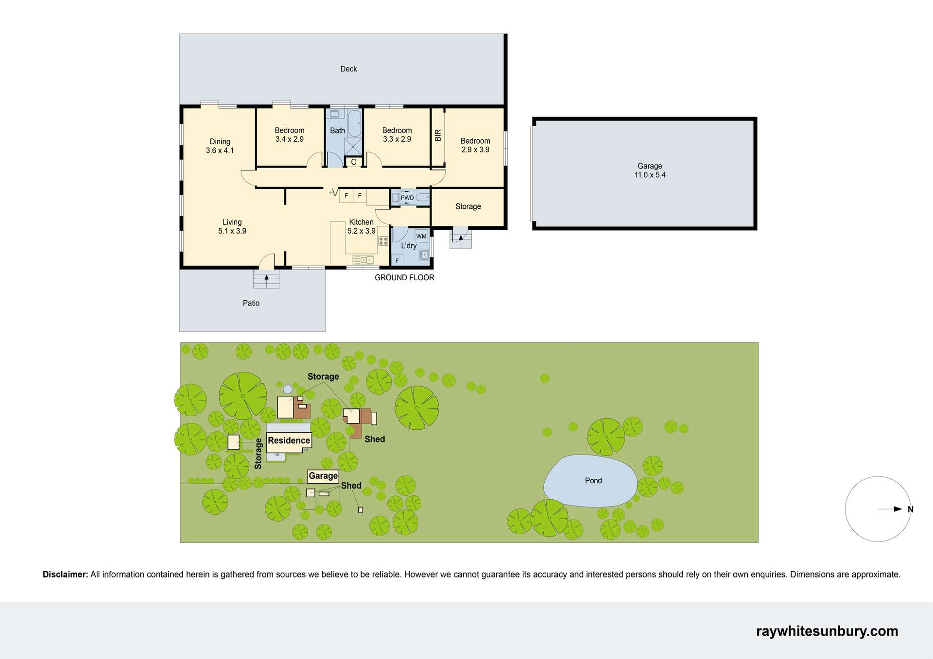 23 Shannons Road, Lancefield For Sale by Farmbuy.com - floorplan 1