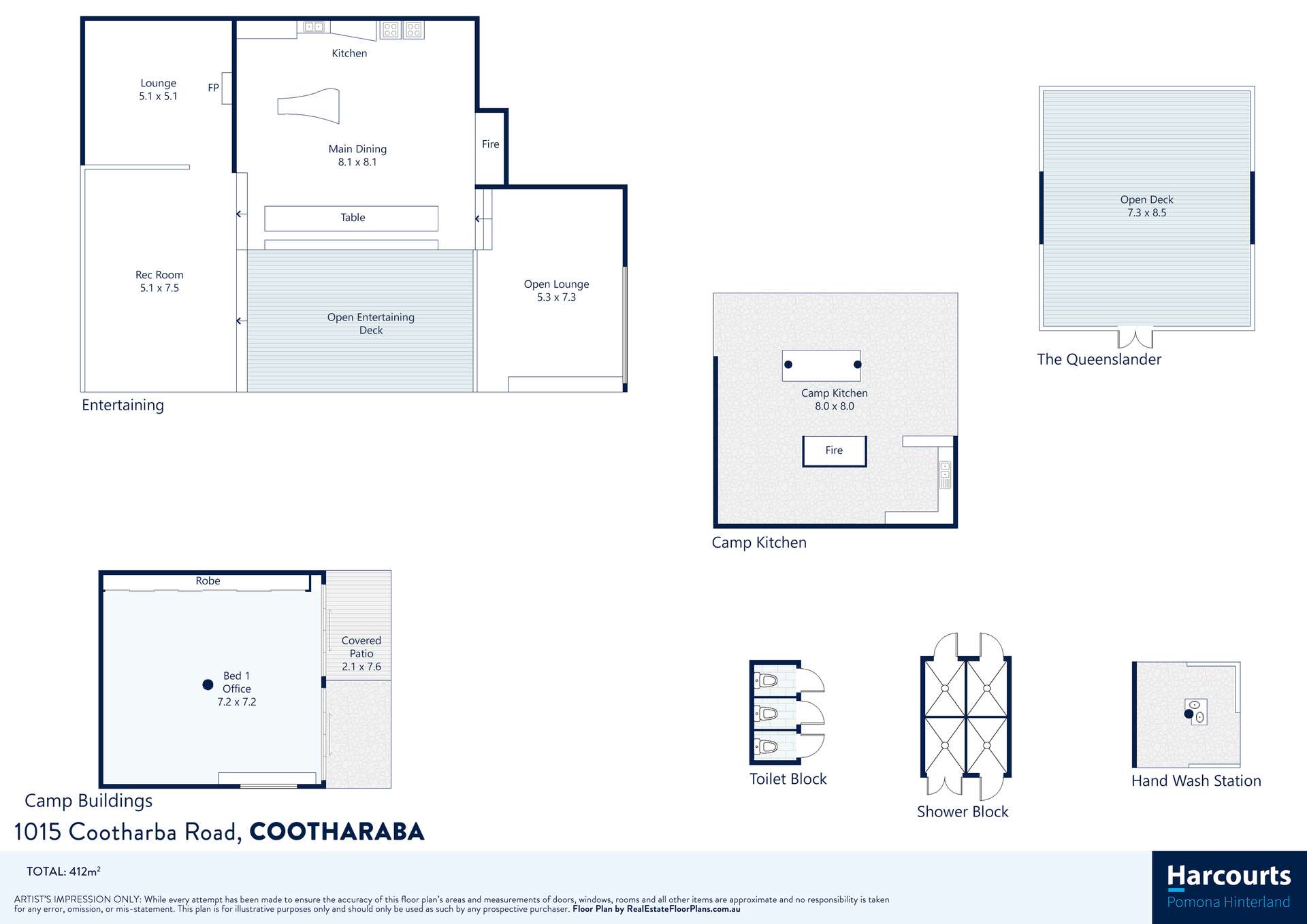 1015 Cootharaba Road, Cootharaba Auction by Farmbuy.com - floorplan 1