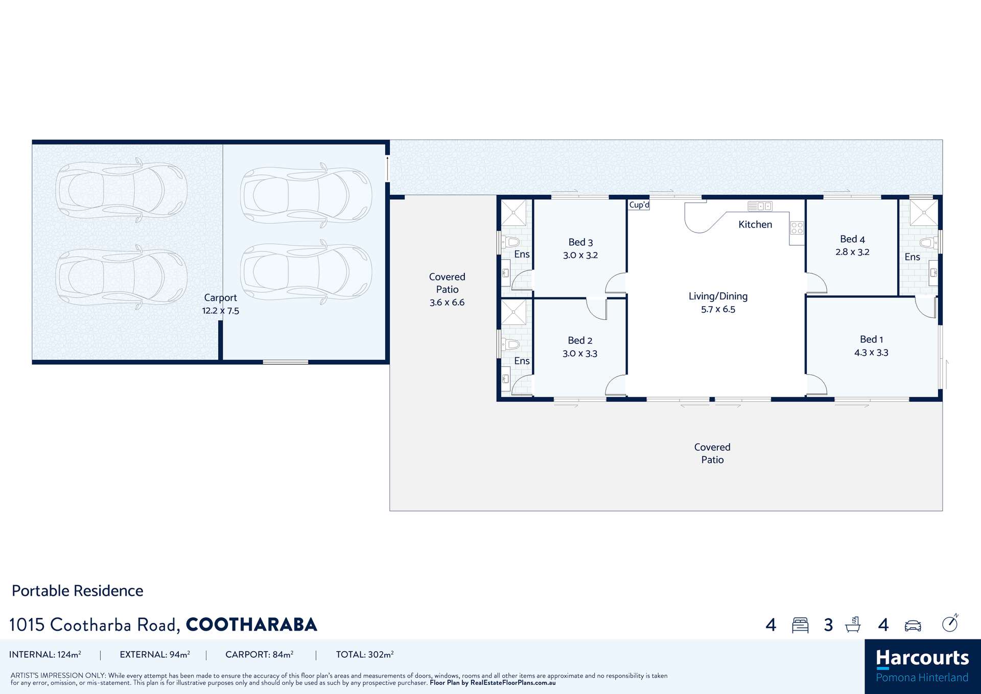 1015 Cootharaba Road, Cootharaba Auction by Farmbuy.com - floorplan 2
