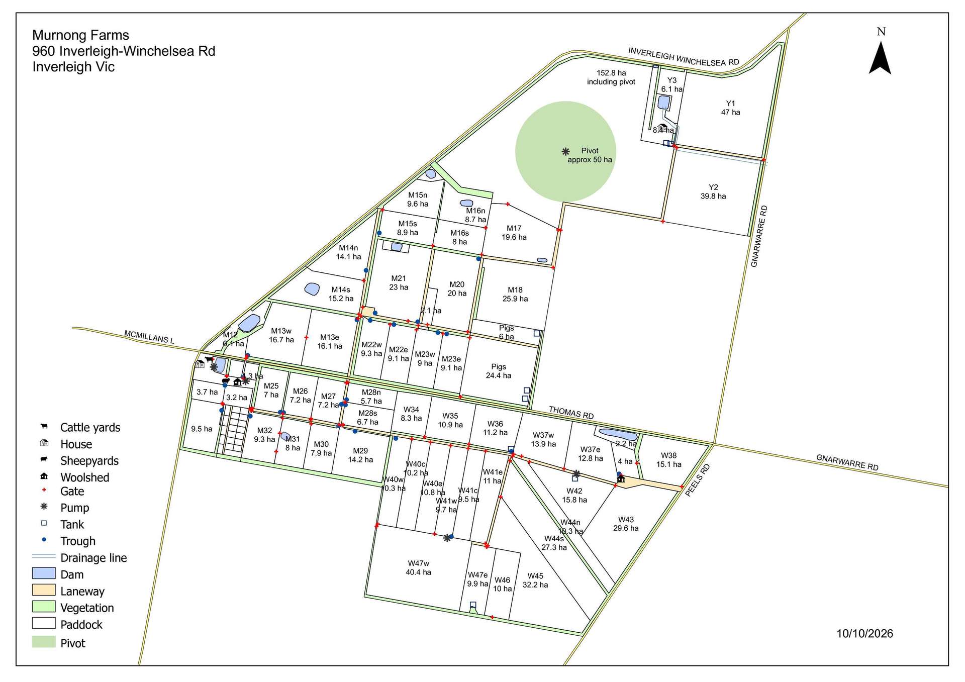 960 Inverleigh-Winchelsea Road, Inverleigh For Sale by Farmbuy.com - floorplan 1
