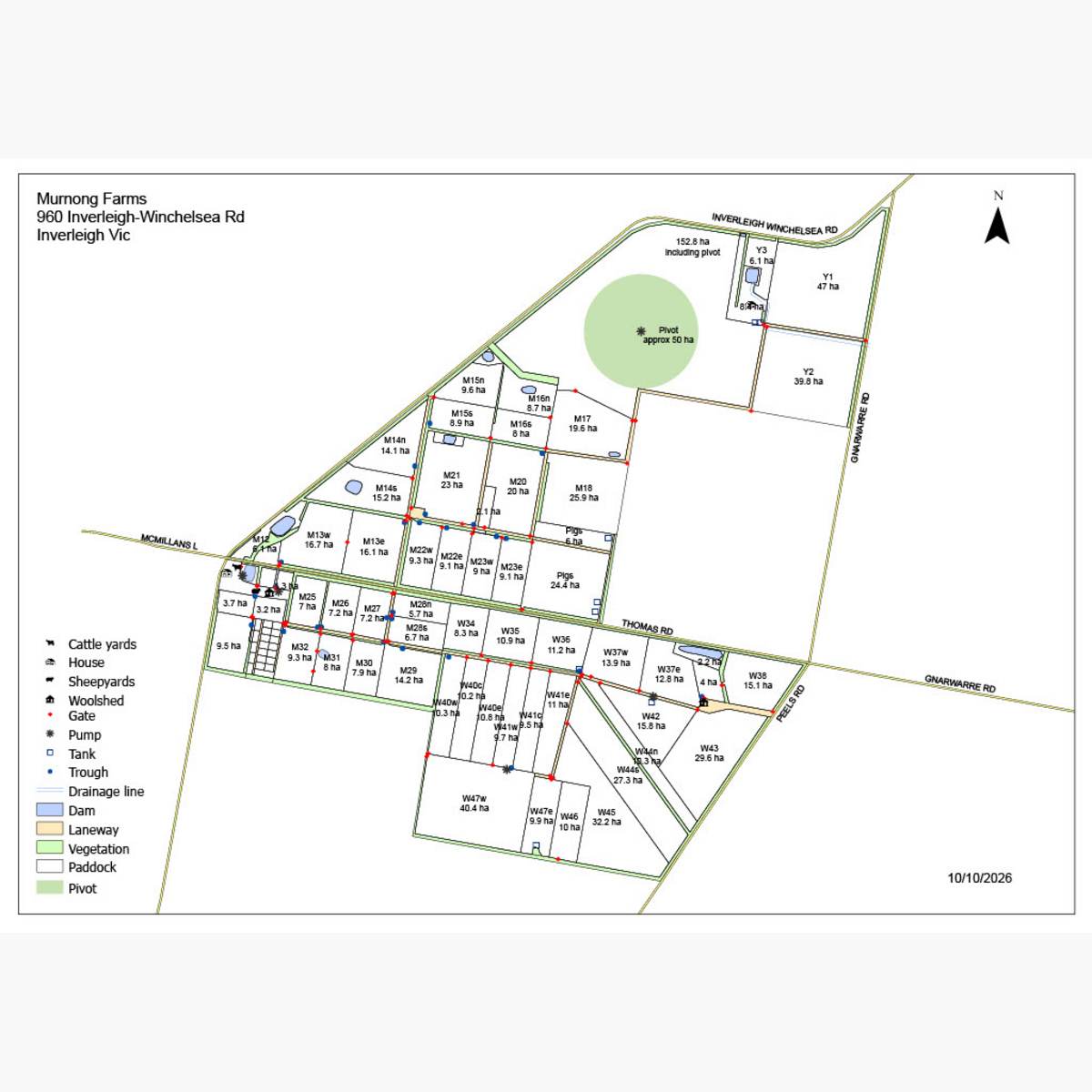 960 Inverleigh-Winchelsea Road, Inverleigh For Sale by Farmbuy.com - floorplan 1