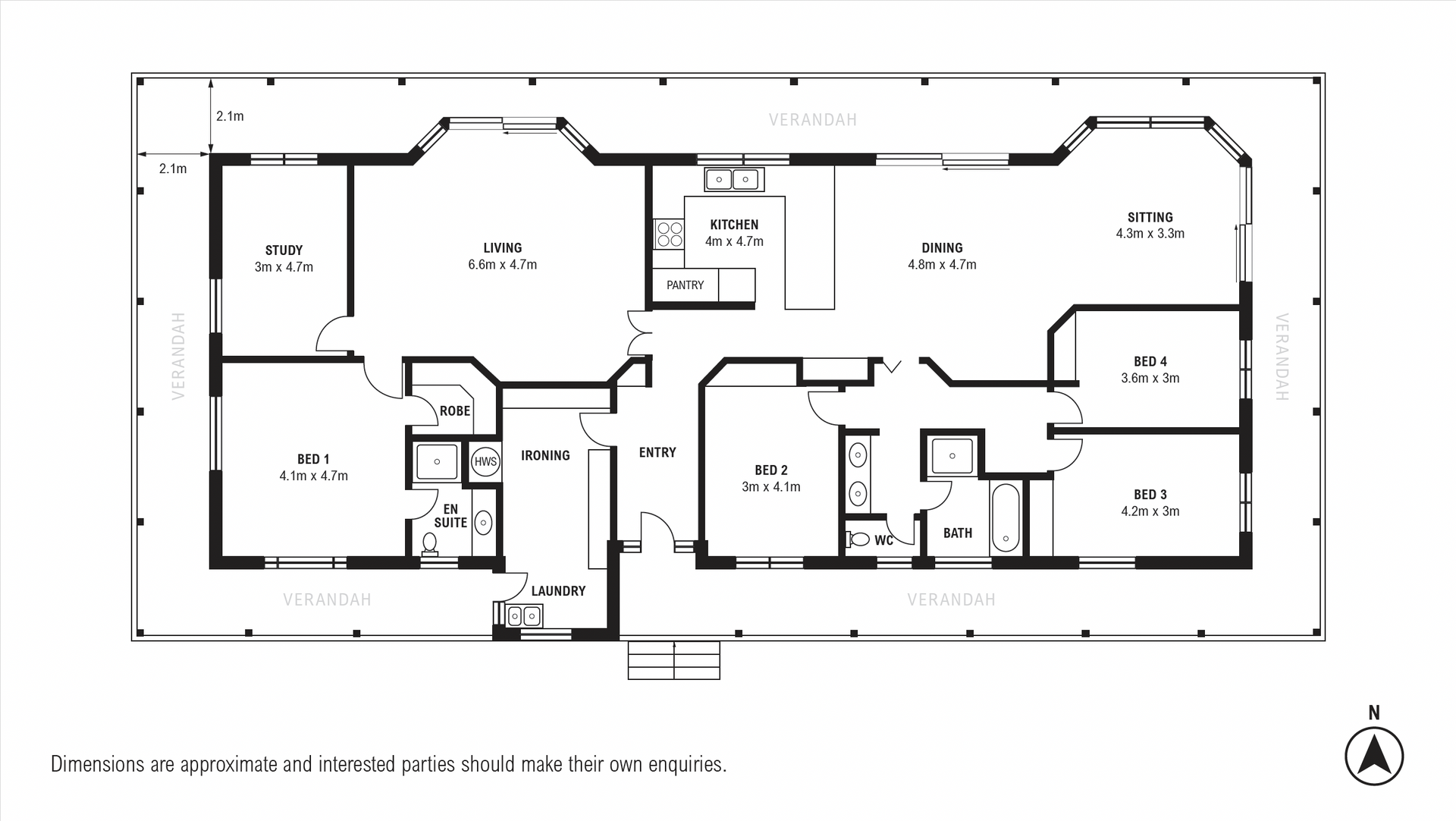 Lot 1, 2, 3 & 4 Burraga Island (DP 1184790), Terara For Sale by Farmbuy.com - floorplan 1