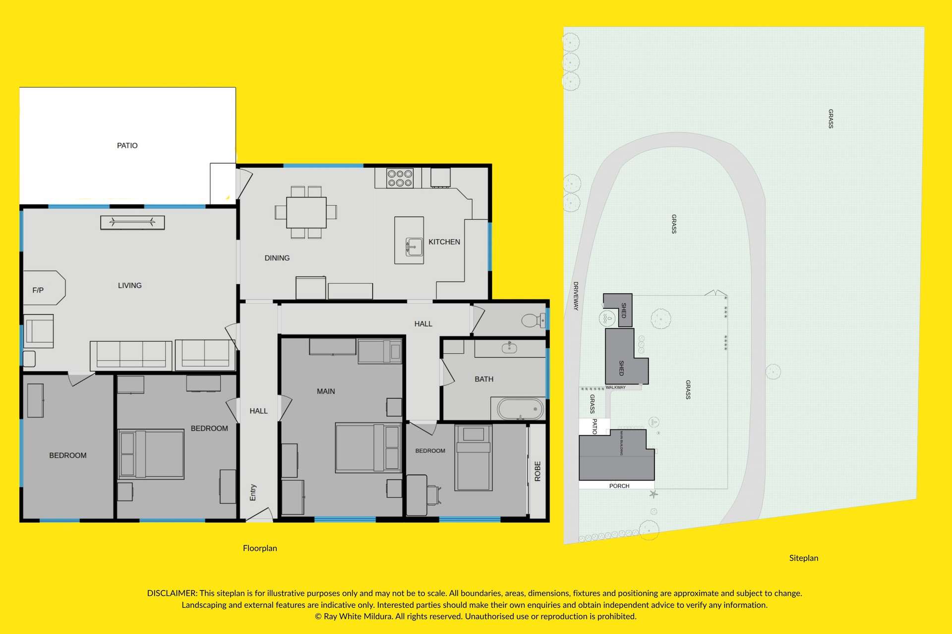 289 Channel Road, Merbein For Sale by Farmbuy.com - floorplan 1