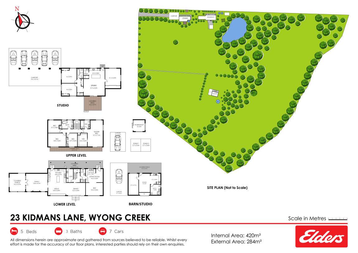 23 Kidmans Lane, Wyong Creek For Sale by Farmbuy.com - floorplan 1
