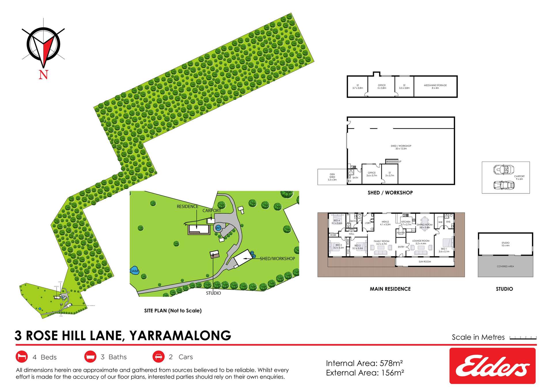 3 Rose Hill Lane, Yarramalong For Sale by Farmbuy.com - floorplan 1