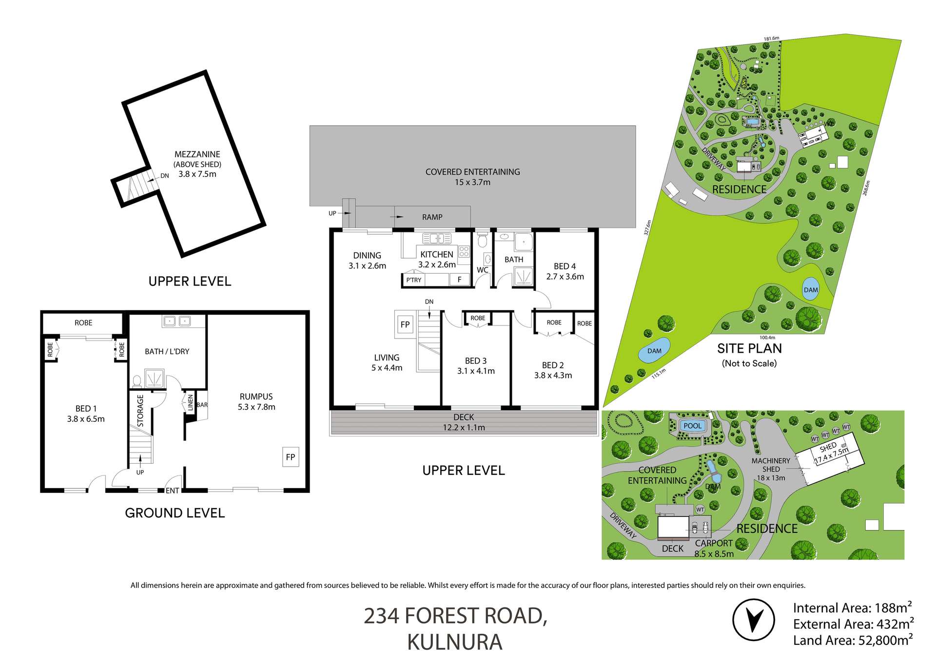 234 Forest Road, Kulnura For Sale by Farmbuy.com - floorplan 1