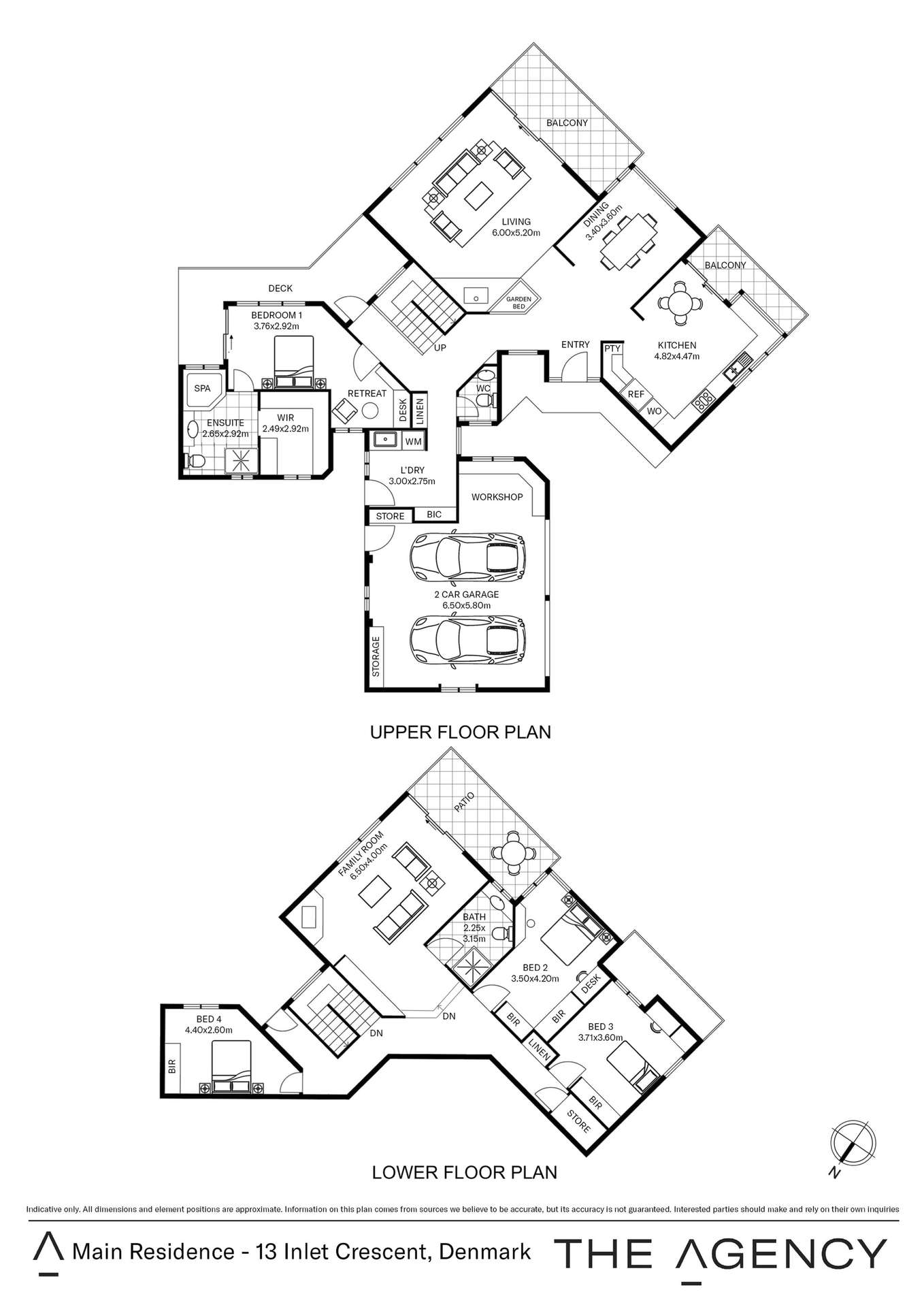 13 Inlet Crescent, Denmark For Sale by Farmbuy.com - floorplan 1