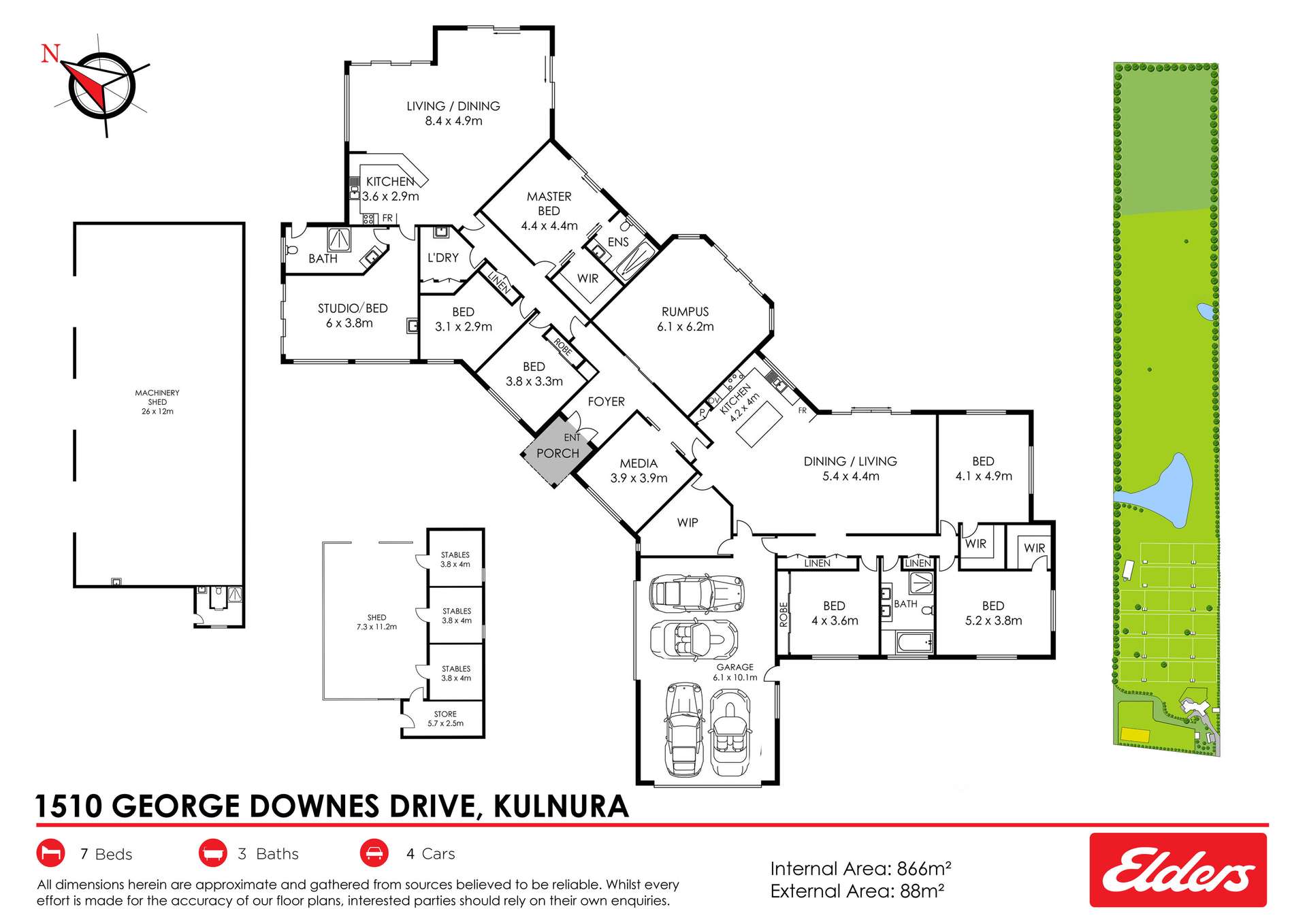 1510 George Downes Drive, Kulnura For Sale by Farmbuy.com - floorplan 1