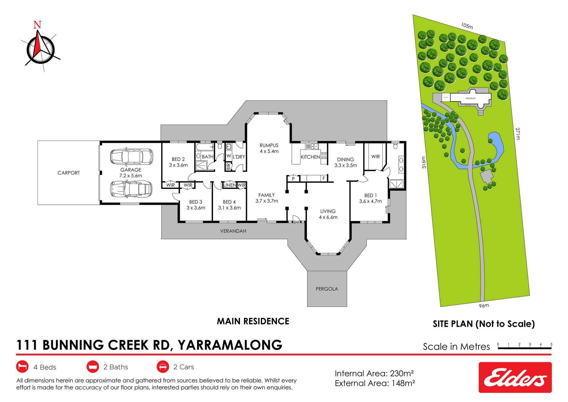 111 Bunning Creek Road, Yarramalong For Sale by Farmbuy.com - floorplan 1