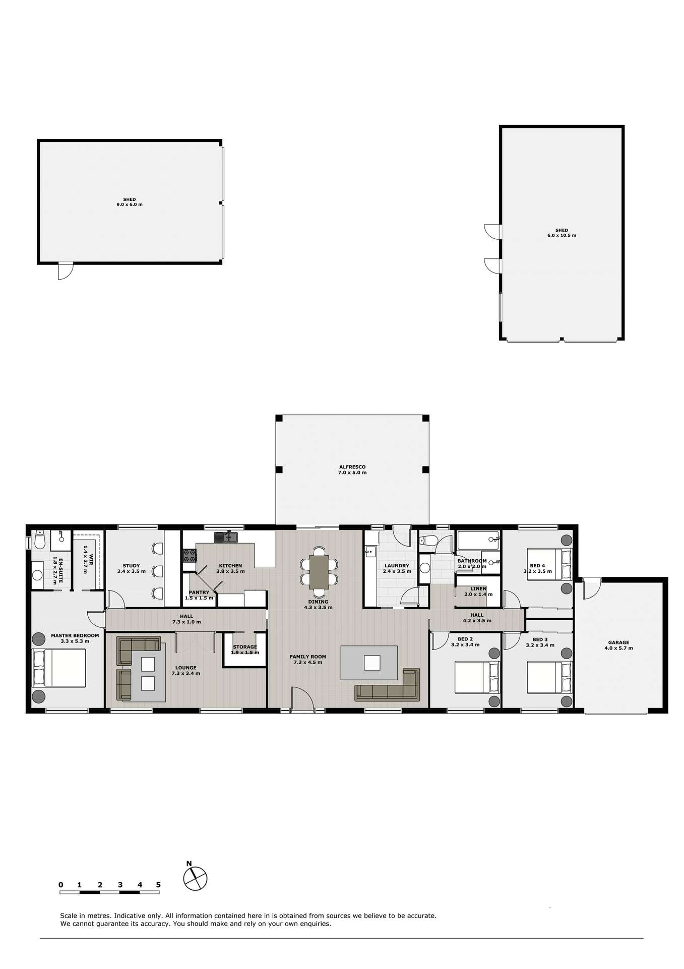 28 Barrington Drive, Tamworth For Sale by Farmbuy.com - floorplan 2