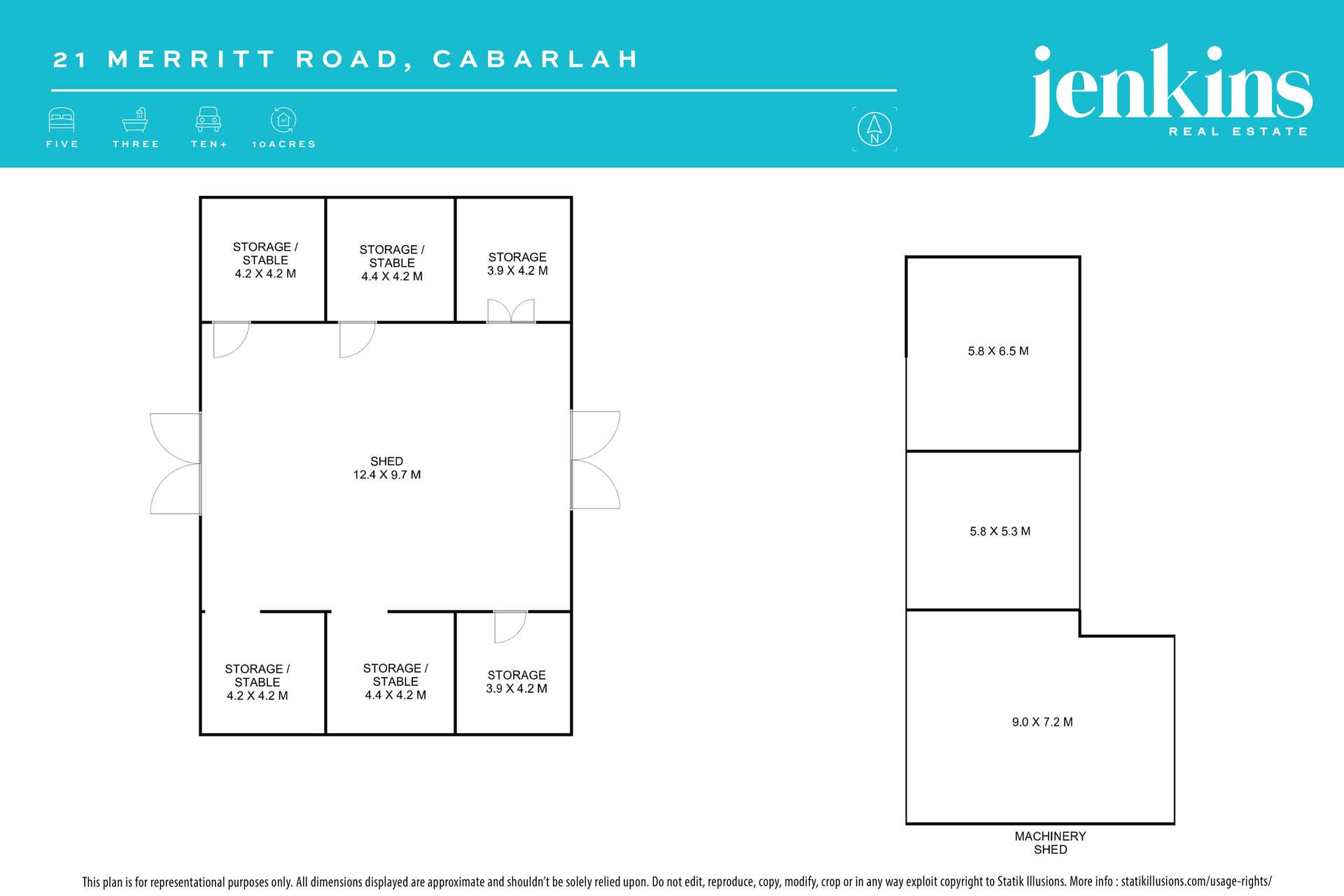 21 Merrit Road, Cabarlah For Sale by Farmbuy.com - floorplan 2