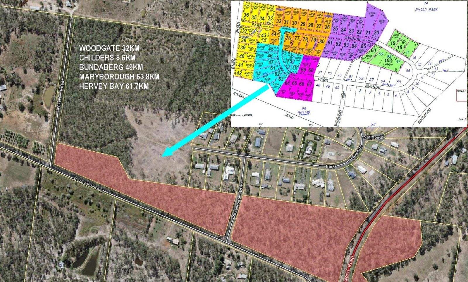 Lot 63, Abington Heights, Park Avenue, North Isis Sold by Farmbuy.com - image 2