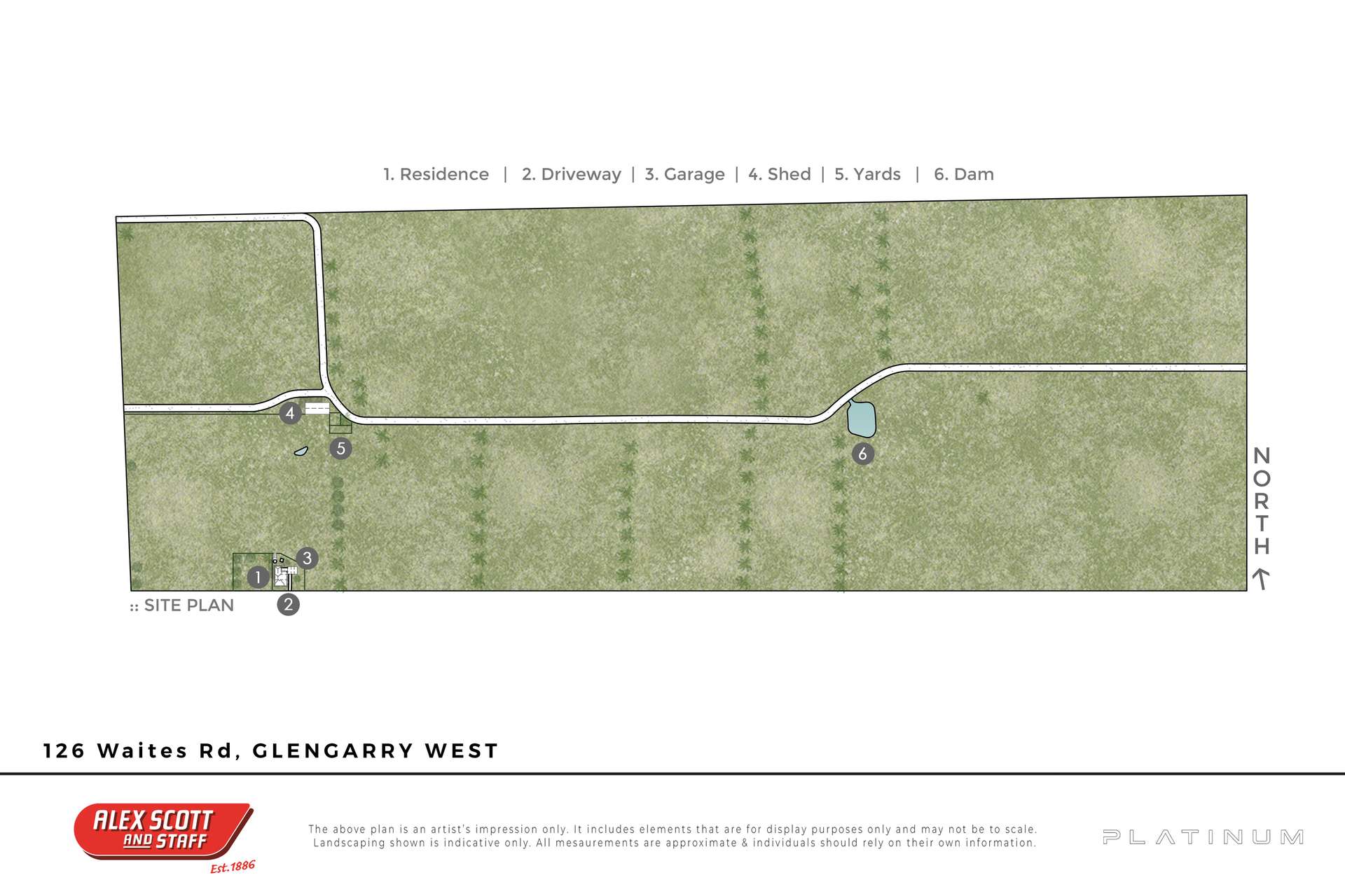 126 Waites Road, Glengarry West For Sale by Farmbuy.com - floorplan 1