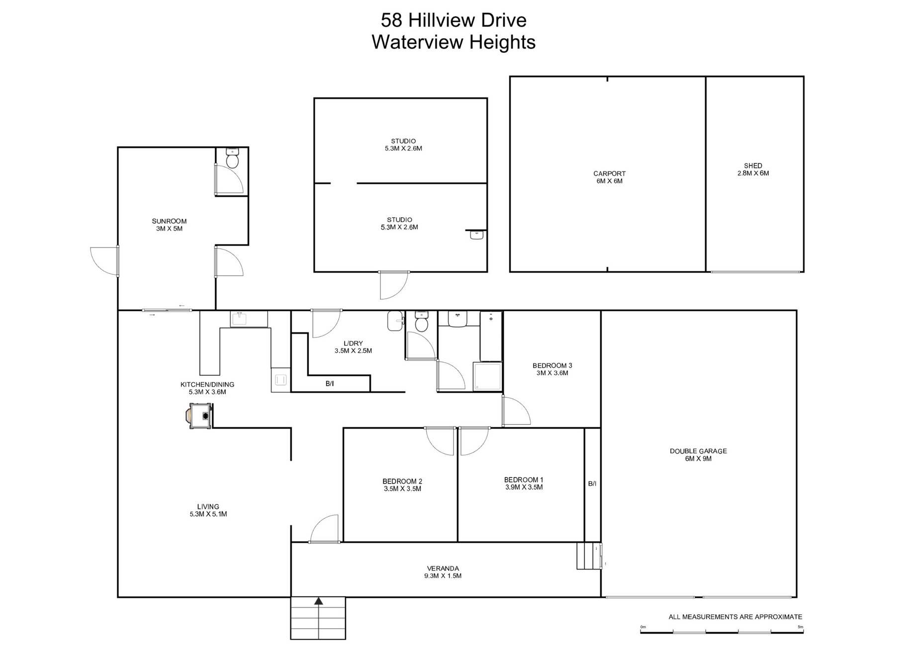 58 Hillview Drive, Waterview Heights For Sale by Farmbuy.com - floorplan 1