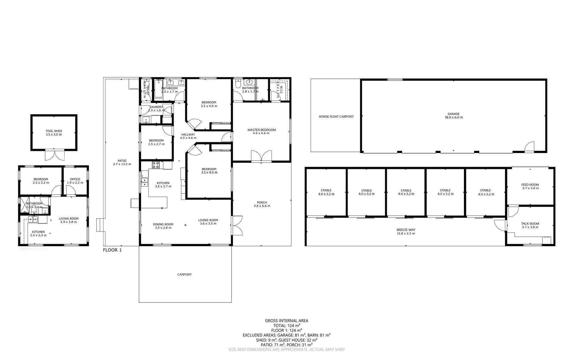 12 Bowers Road, Hatton Vale For Sale by Farmbuy.com - floorplan 1