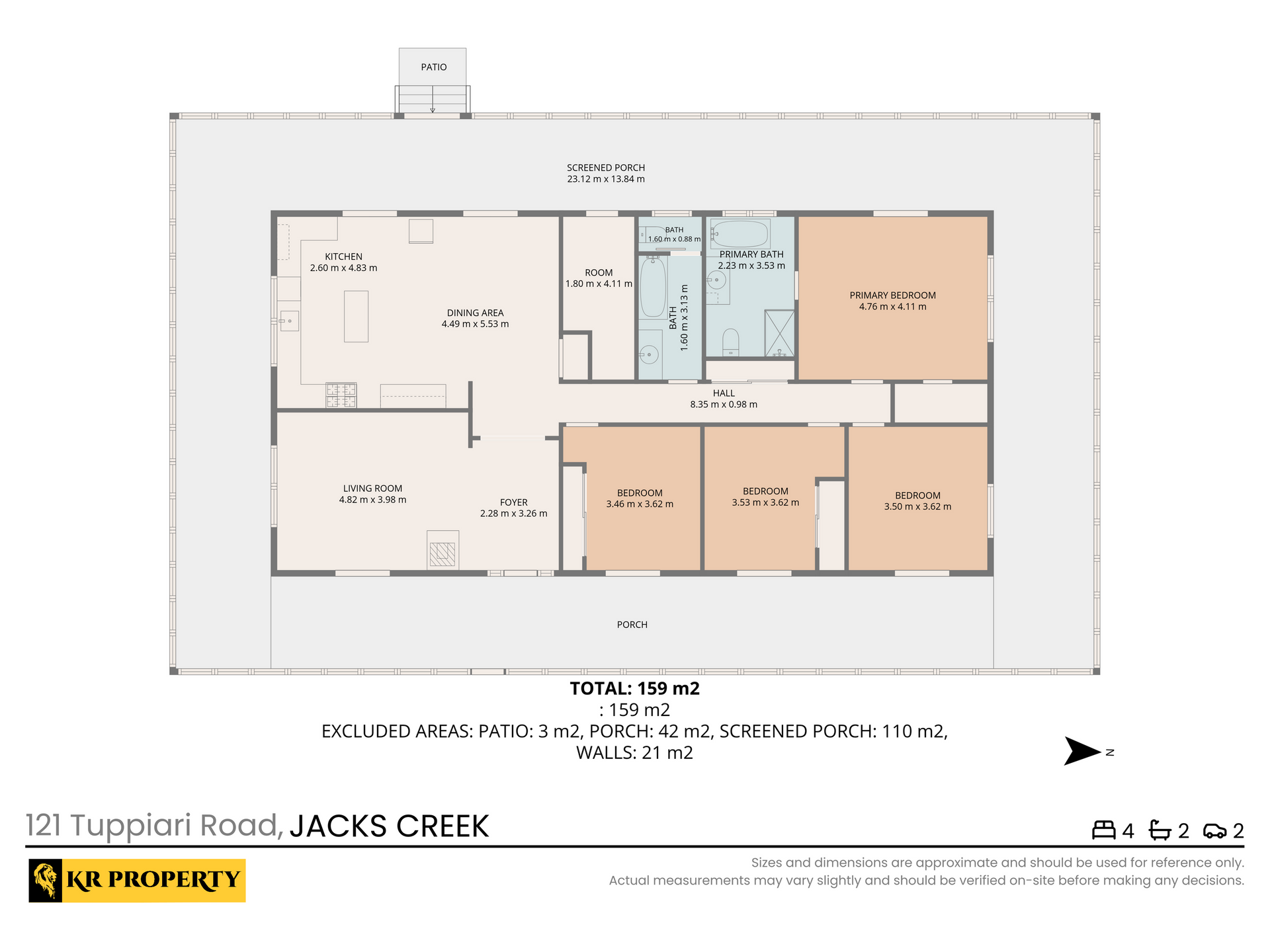 121 Tuppiari Road, Jacks Creek For Sale by Farmbuy.com - floorplan 1