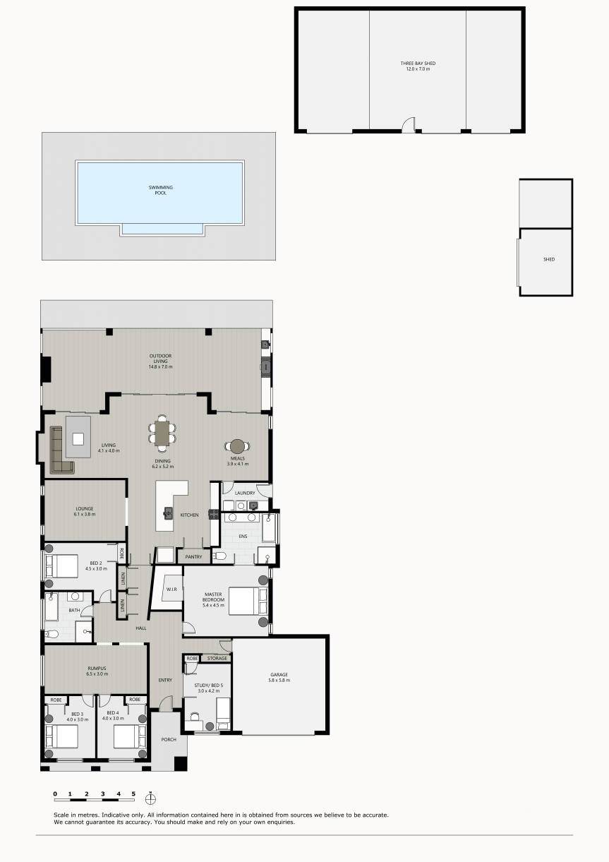 18 Sequoia Drive, Tamworth For Sale by Farmbuy.com - floorplan 1