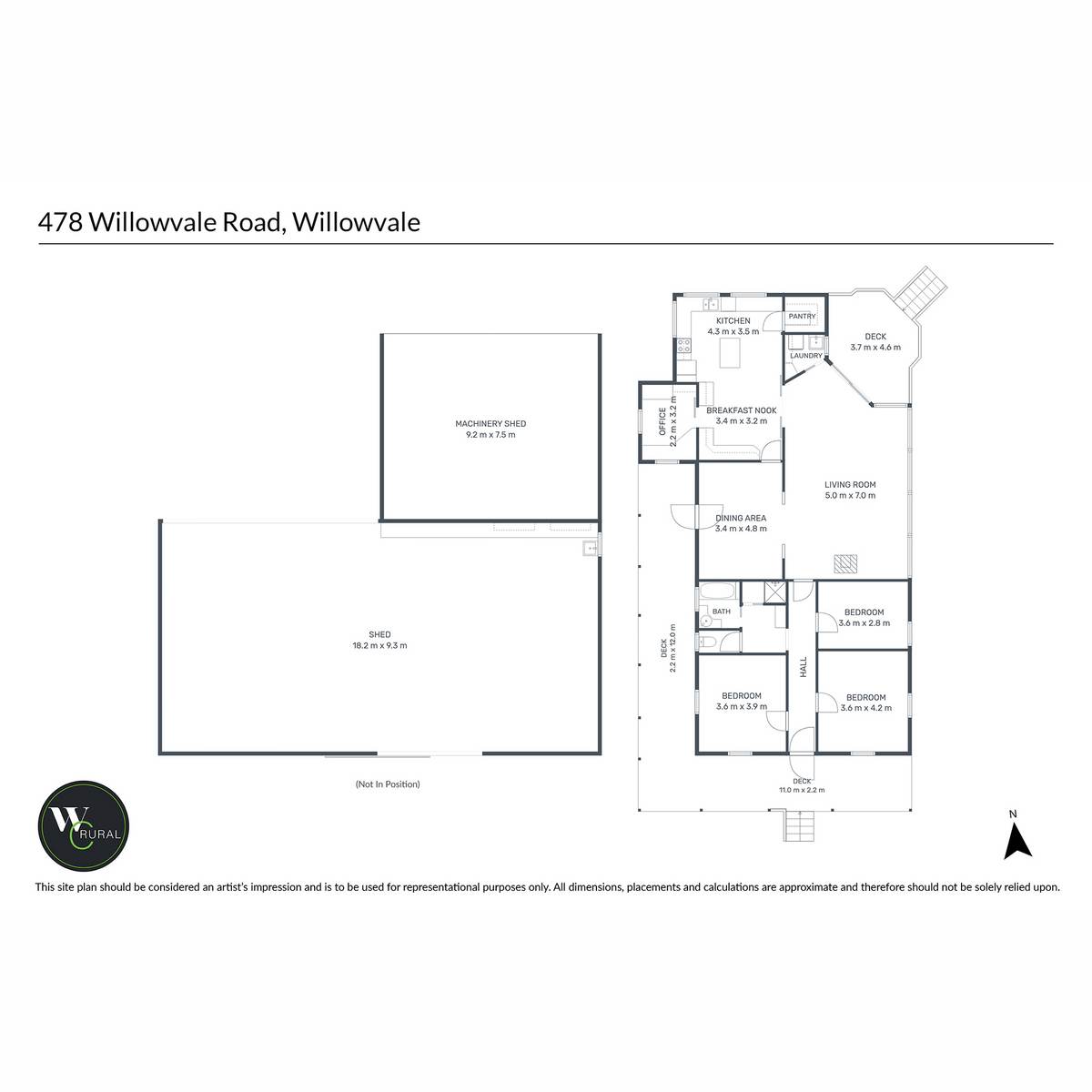 478 Willowvale Road, Willowvale For Sale by Farmbuy.com - floorplan 1