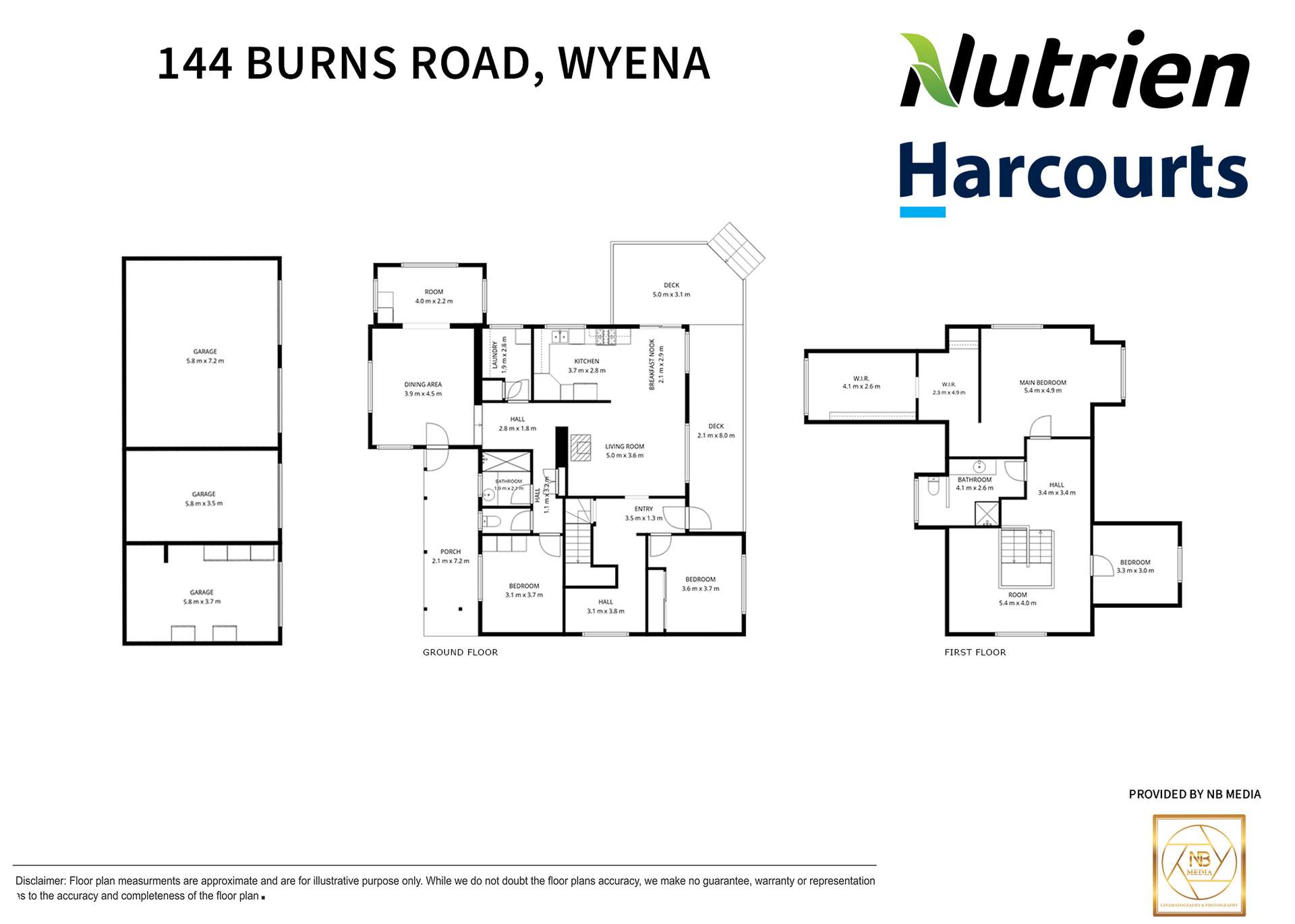 144 Burns Road, Wyena For Sale by Farmbuy.com - floorplan 1