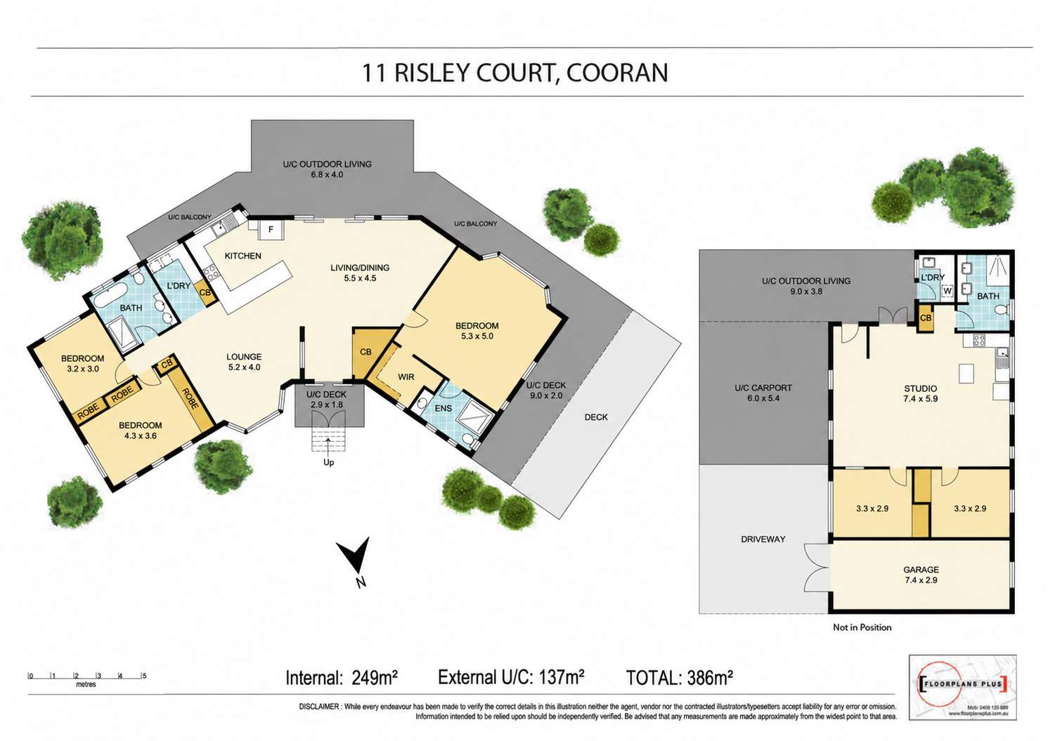 11 Risley Court, Cooran For Sale by Farmbuy.com - floorplan 1