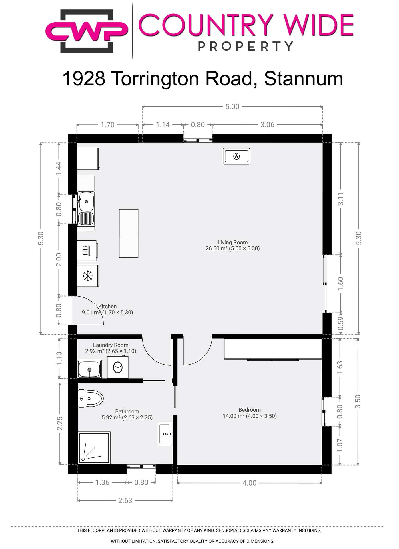 1928 Torrington Road, Stannum For Sale by Farmbuy.com - floorplan 1