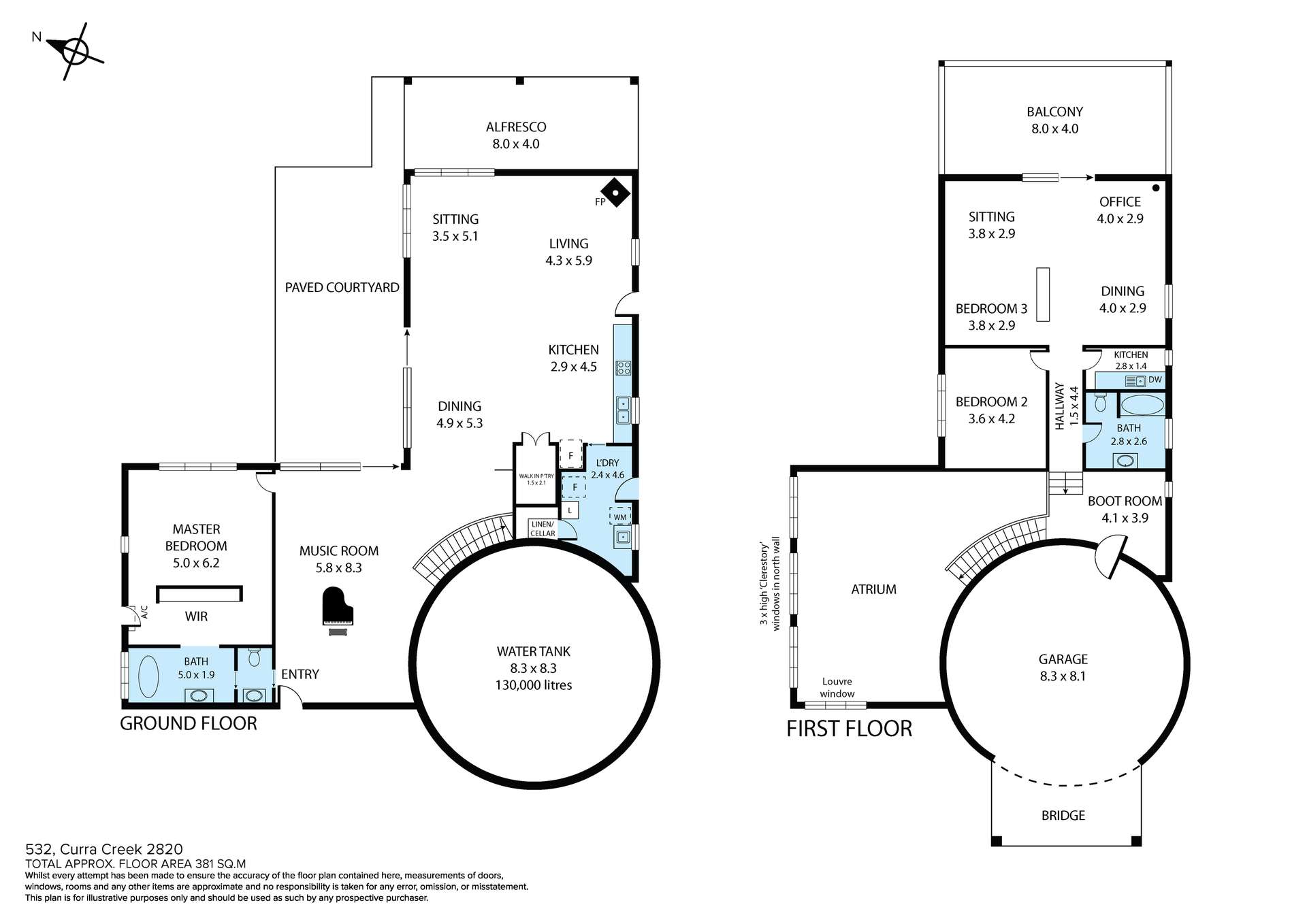 'Cucciata' 532 Curra Creek Road, Wellington Auction by Farmbuy.com - floorplan 1