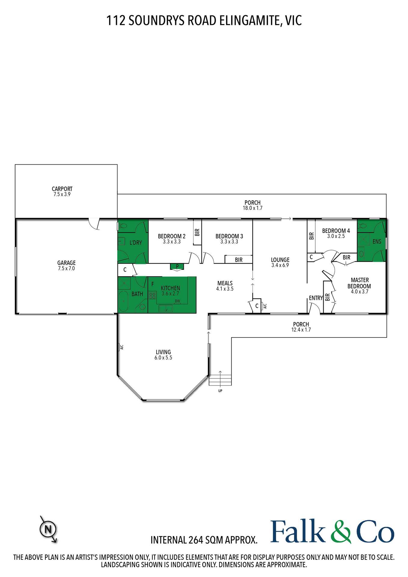 112 Soundrys Road, Elingamite For Sale by Farmbuy.com - floorplan 1
