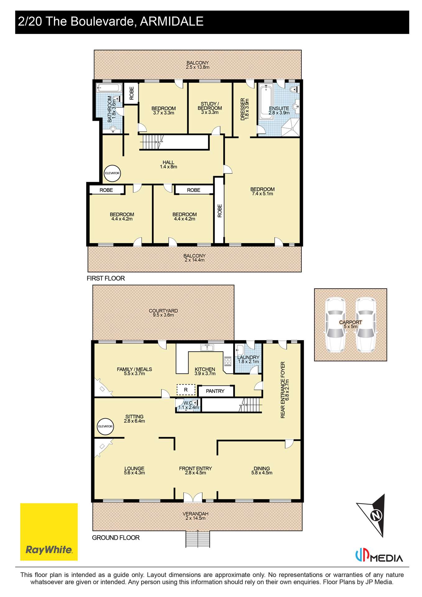 2/20 The Boulevarde, Armidale Tender by Farmbuy.com - floorplan 1
