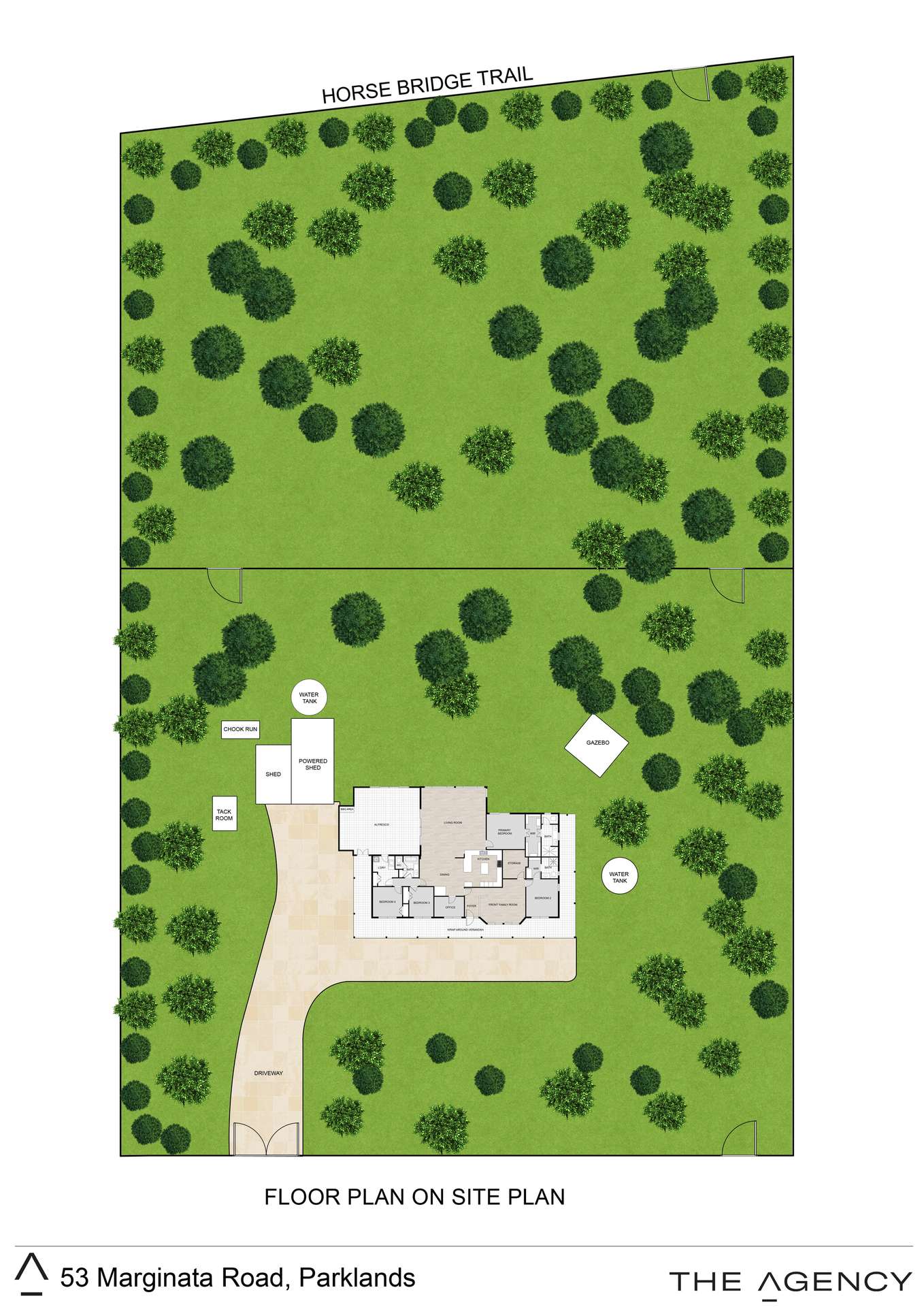 53 Marginata Road, Parklands For Sale by Farmbuy.com - floorplan 2